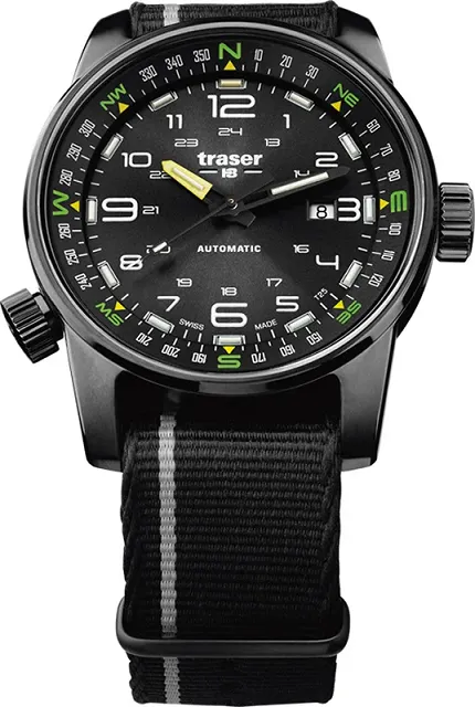 Traser TS-107718 P68 Pathfinder Automatic P68 Pathfinder Automatic Black - zdjęcie 1
