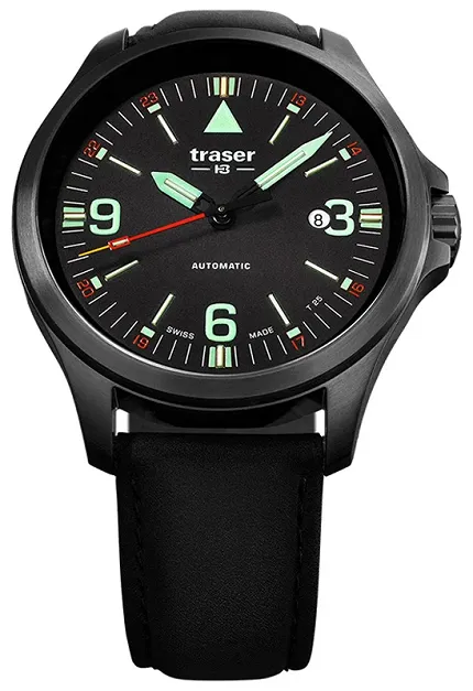 Traser TS-108075 P67 Officer Pro P67 Officer Pro Automatic Black - zdjęcie 1