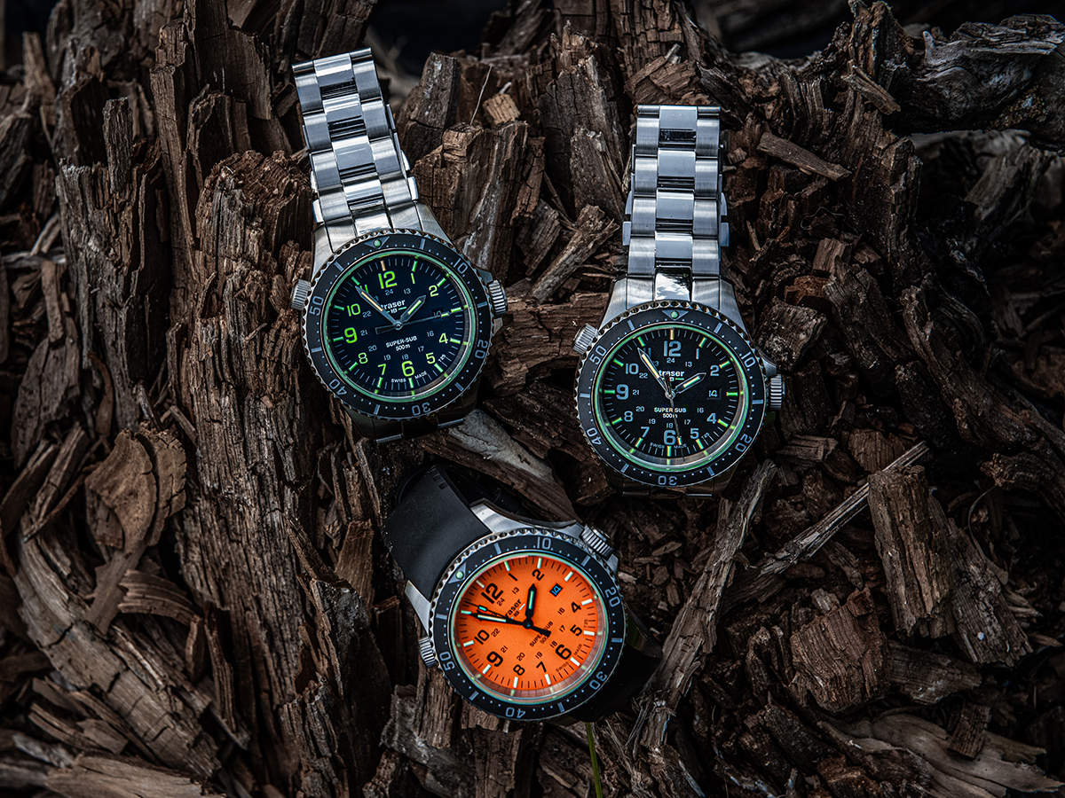Traser TS-109380 zegarek SWISS MADE - szwajcarskie P67 SuperSub