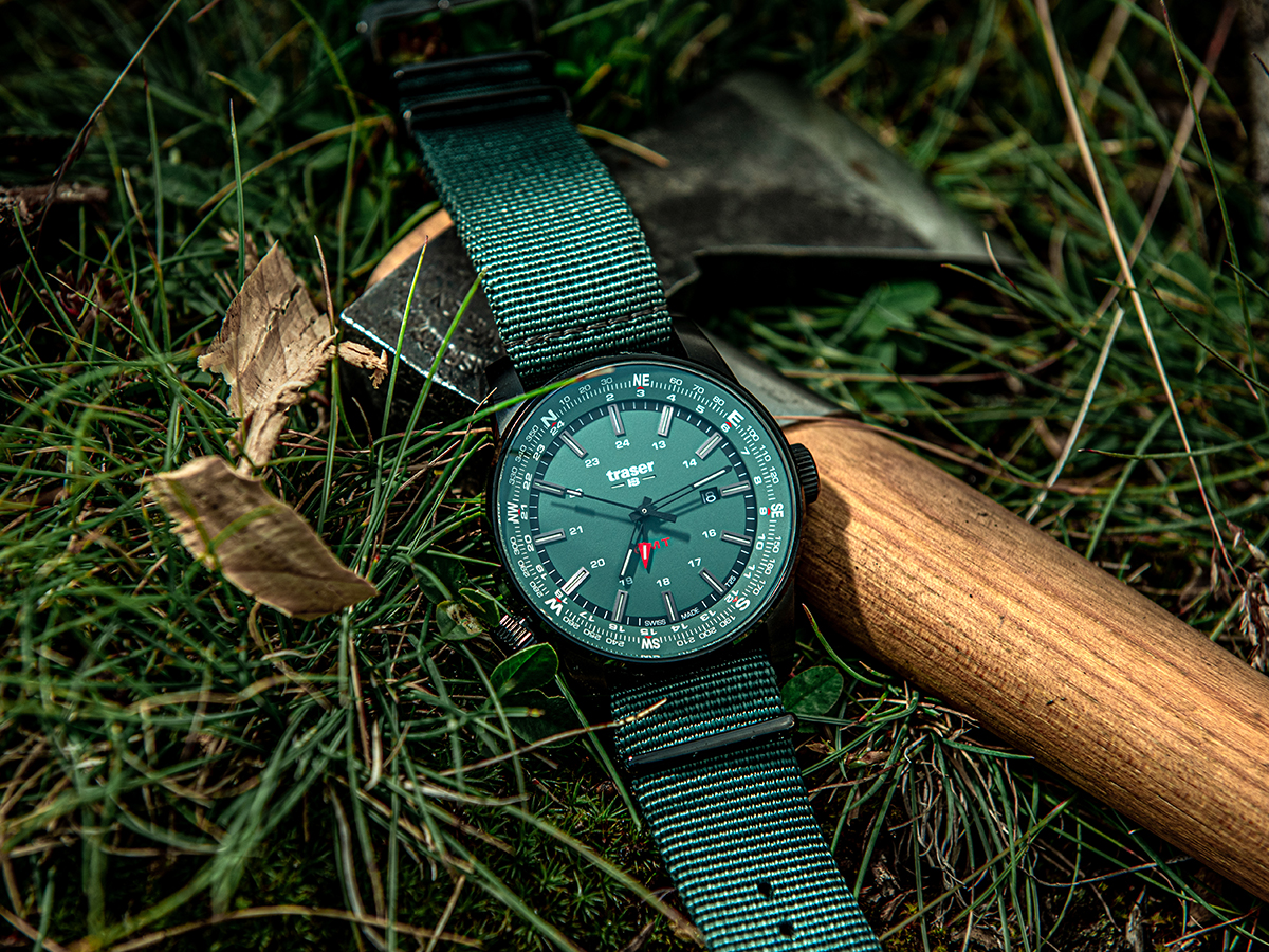 Traser TS-109035 P68 Pathfinder GMT zegarek męski