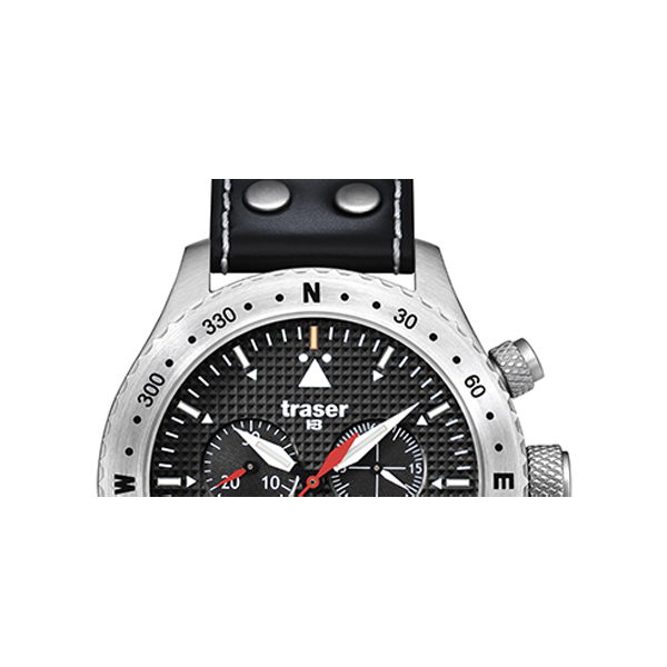 Traser TS-100384 zegarek srebrny klasyczny T5 Timeless pasek - miniatura 5
