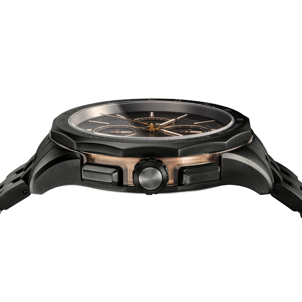 zegarek Versace VEBJ00618 GLAZE męski z tachometr GLAZE - miniatura 3