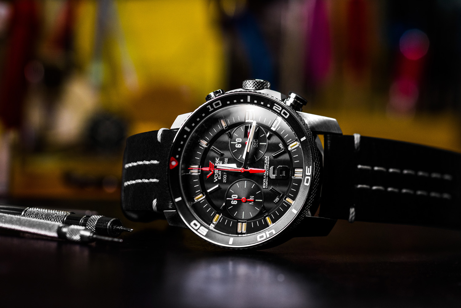 Vostok Europe 6S21-546A508 zegarek męski Ekranoplan - miniatura 2