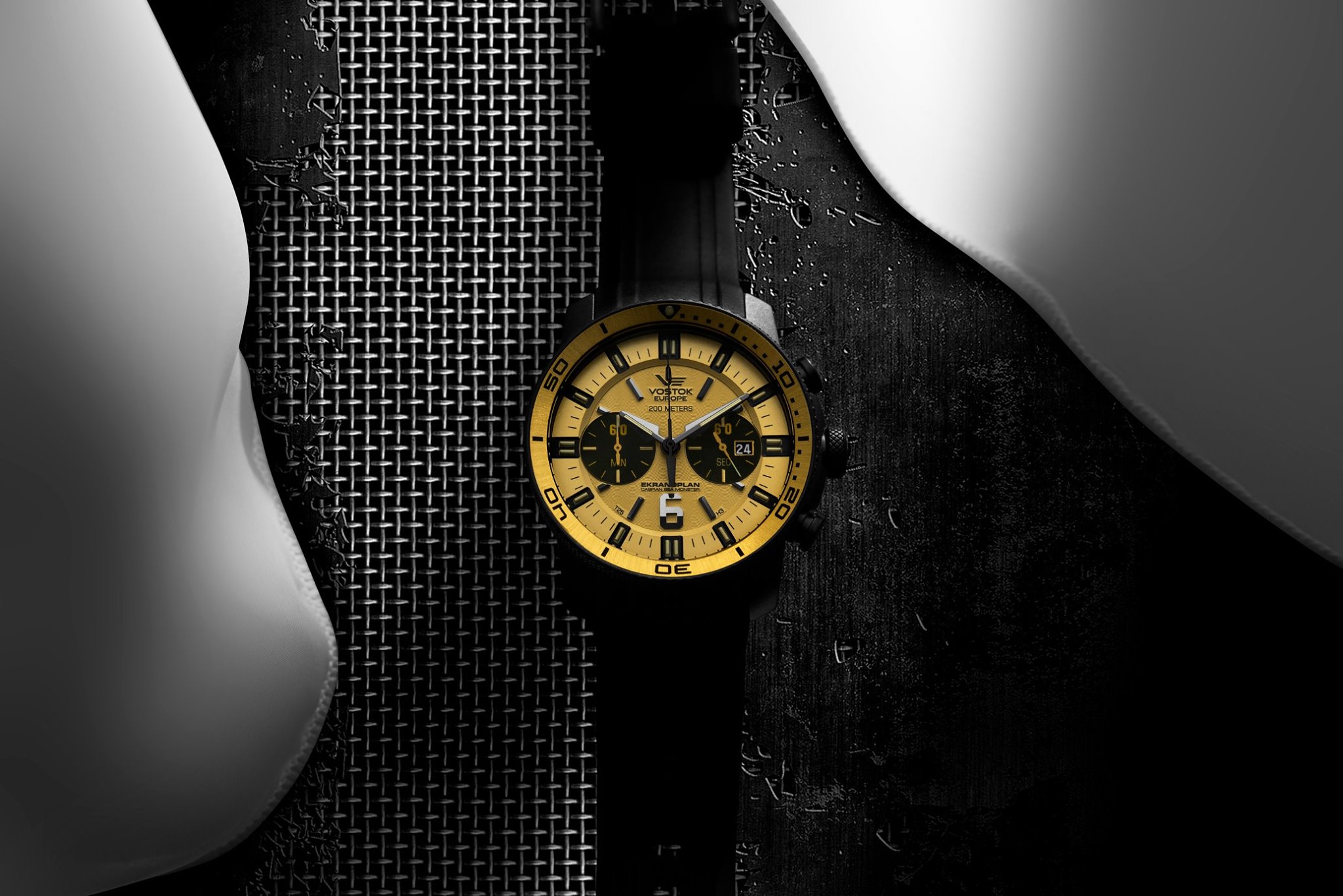 zegarek Vostok Europe 6S21-546C512 kwarcowy męski Ekranoplan Ekranoplan Chrono - miniatura 6