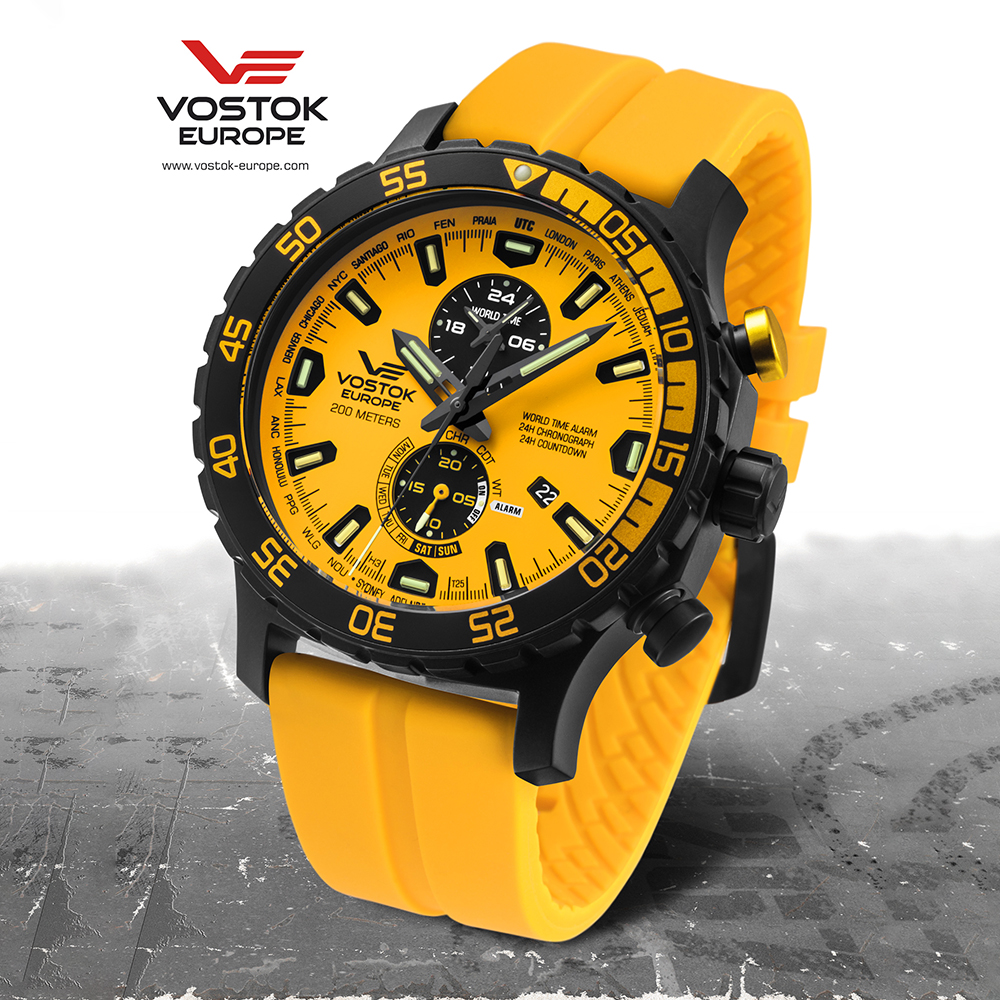 Vostok Europe YM8J-597C548 zegarek męski Expedition Everest Underground - miniatura 2