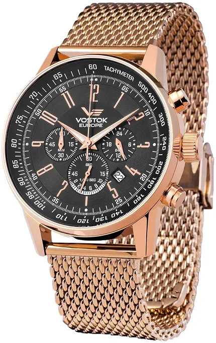 Vostok Europe OS22-5619133B Limousine Limousine Chrono Mesh Bracelet - zdjęcie 1