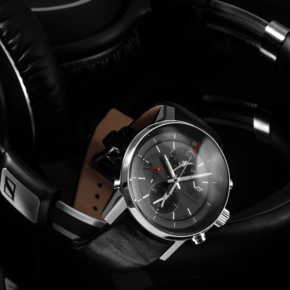 zegarek Vostok Europe YM26-565A291 kwarcowy męski Limousine Limousine Chrono - miniatura 6
