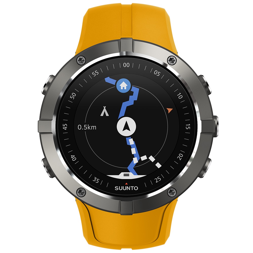 zegarek Suunto SS023408000 Suunto Spartan Trainer Wrist HR Amber męski z barometr Spartan - miniatura 3