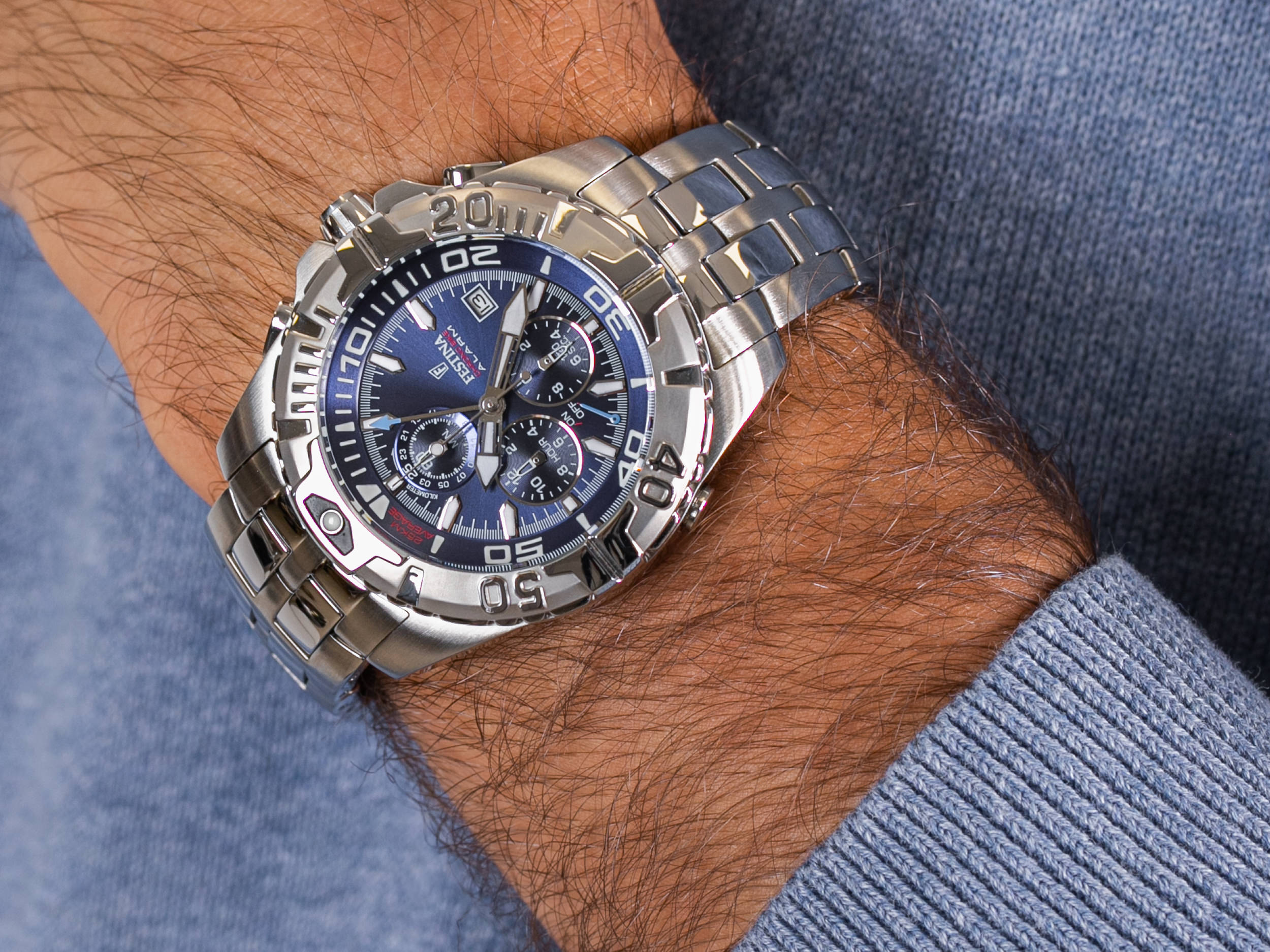 Festina F16095-4 Chrono Bike zegarek sportowy Chronograf - miniatura 4