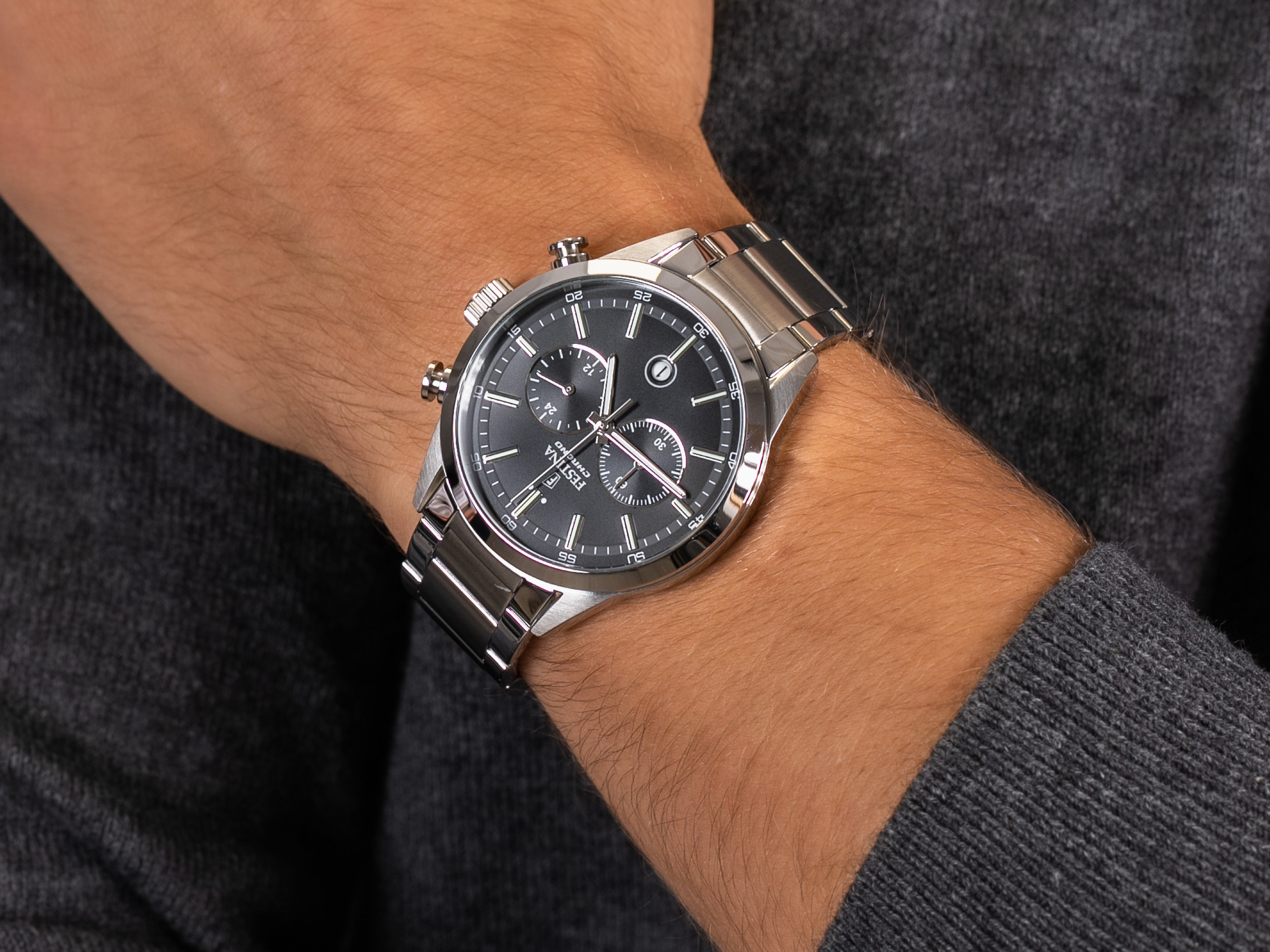 Festina F16826-C CHRONO zegarek sportowy Chronograf - miniatura 4