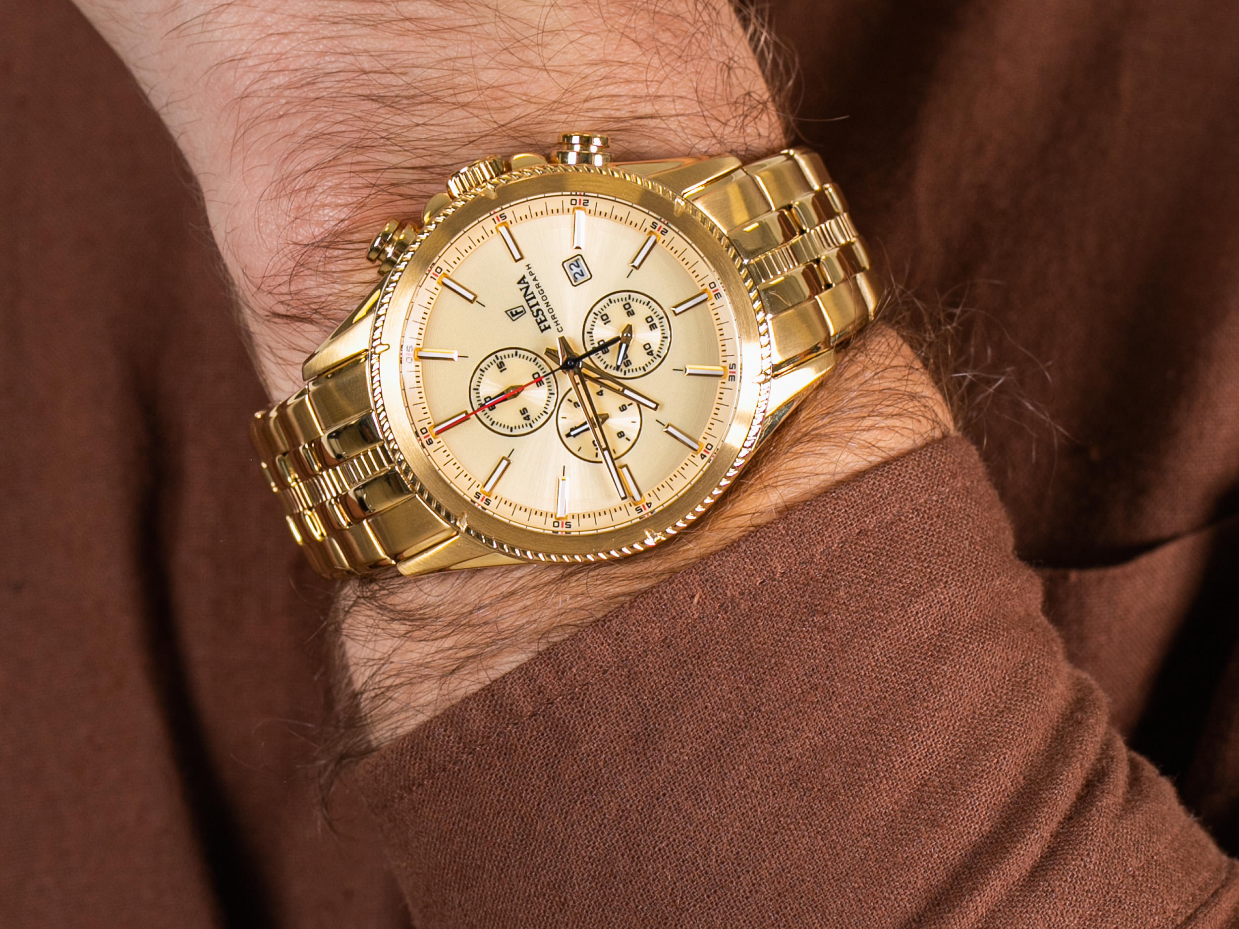 Festina F20418-1 zegarek sportowy Chronograf - miniatura 4
