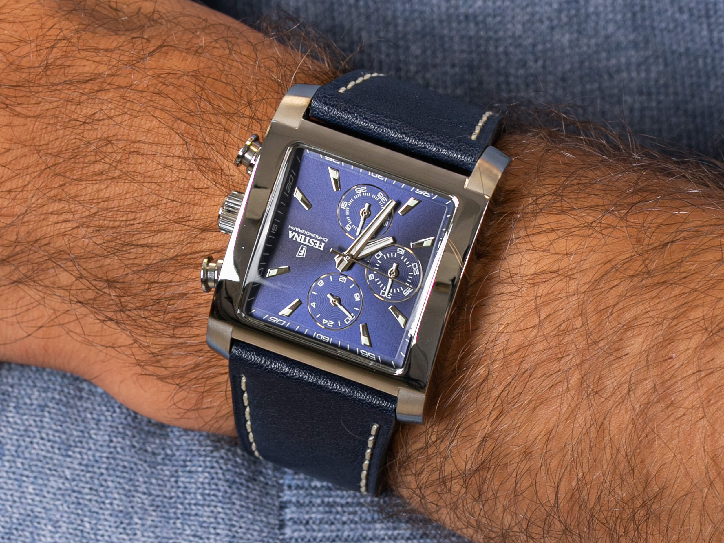 Zegarek Festina Timeless Chronograph - męski  - miniatura 4