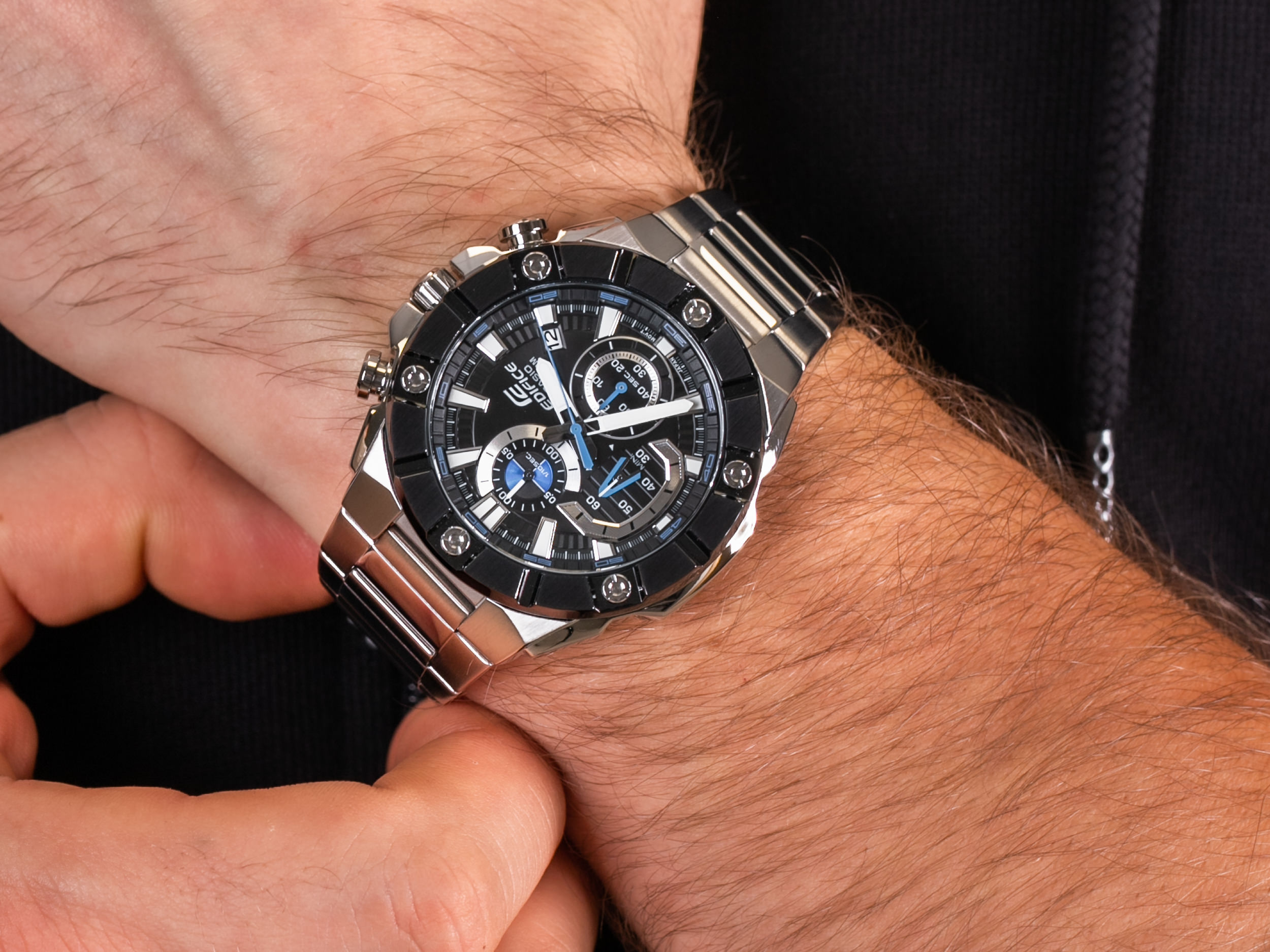 Edifice EFR-569DB-1AVUEF zegarek sportowy Edifice - miniatura 4