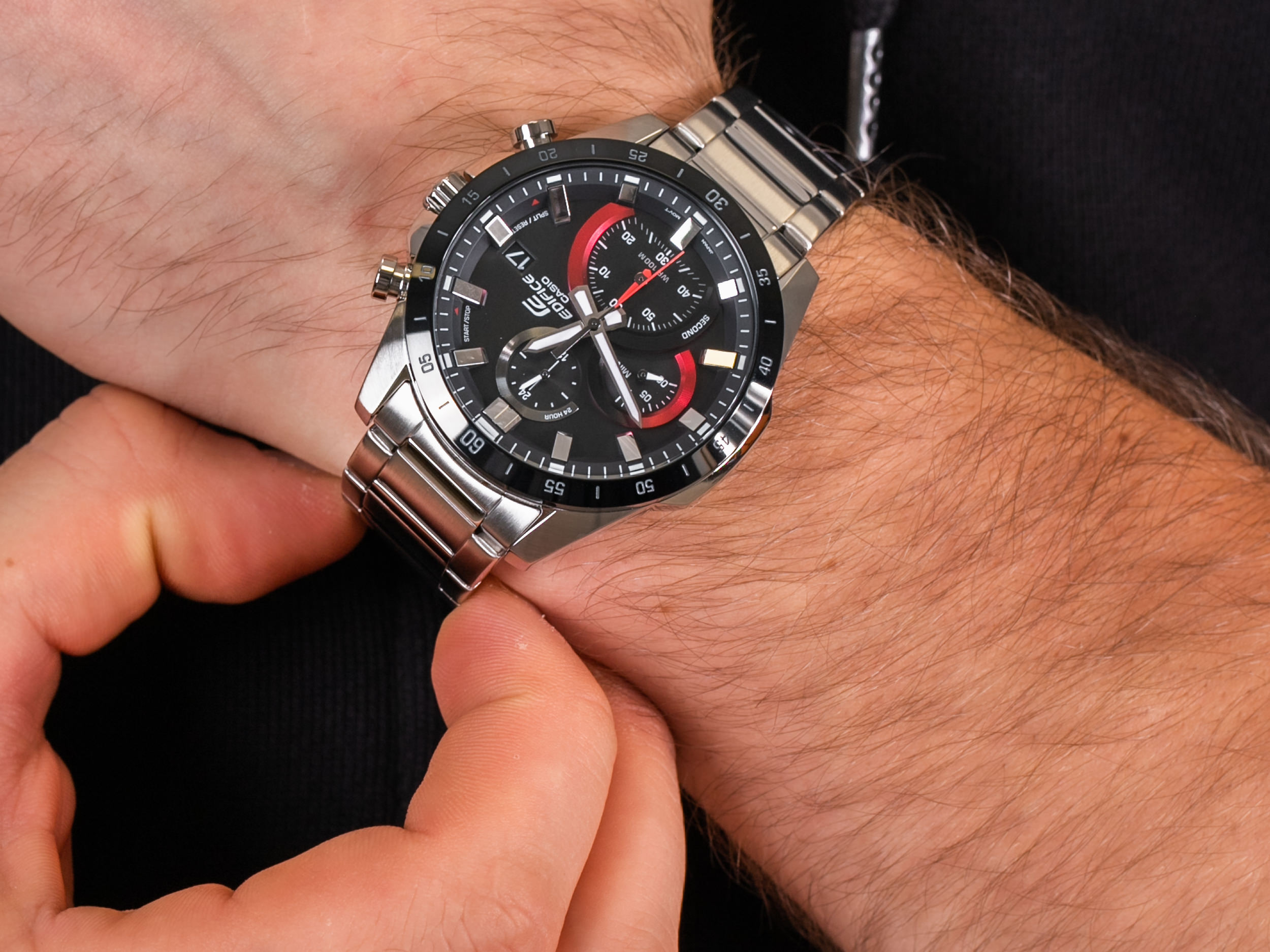 Edifice EFR-571DB-1A1VUEF zegarek sportowy Edifice - miniatura 4