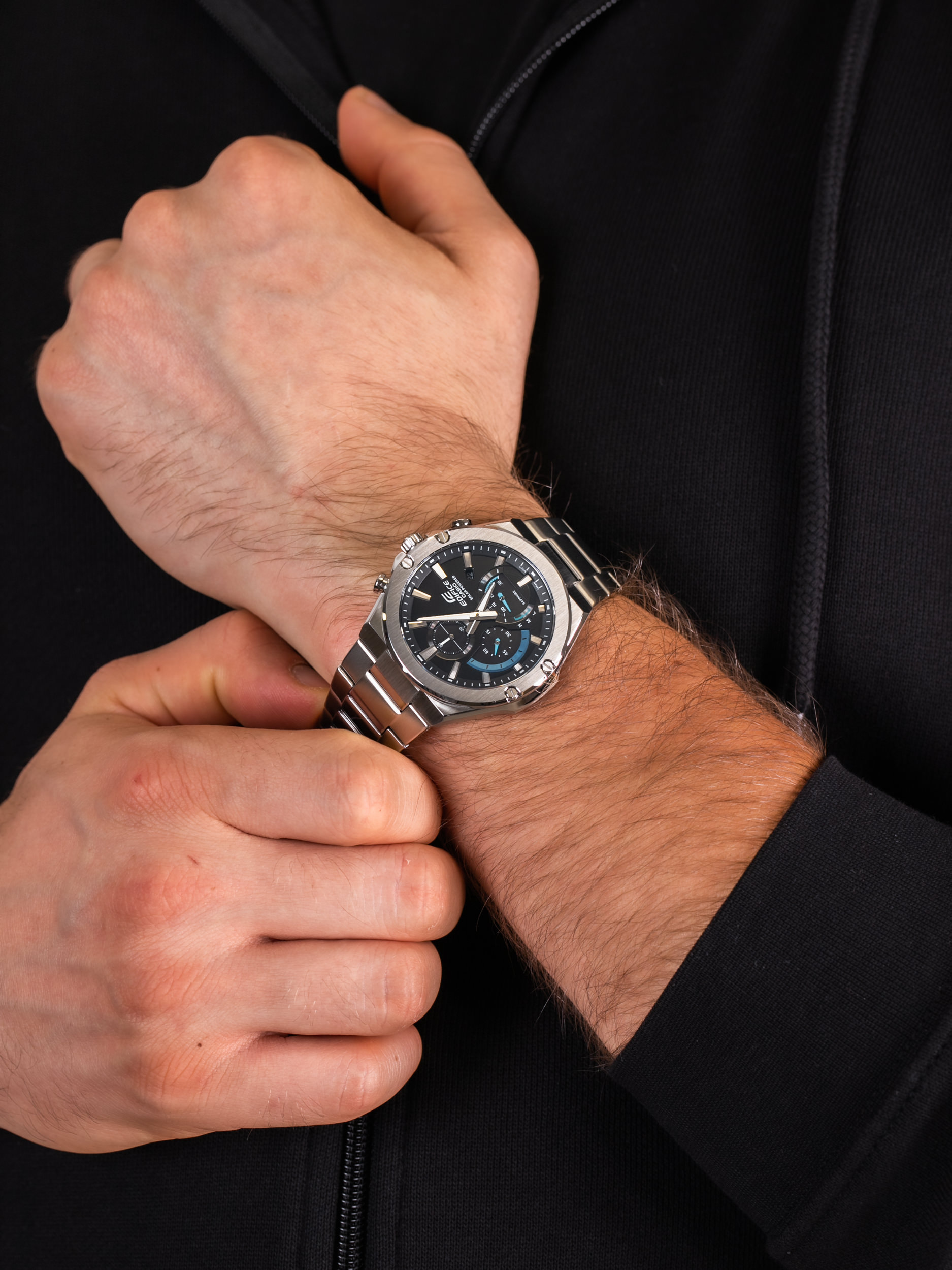 zegarek Edifice EFS-S560D-1AVUEF męski z chronograf EDIFICE Premium - miniatura 3