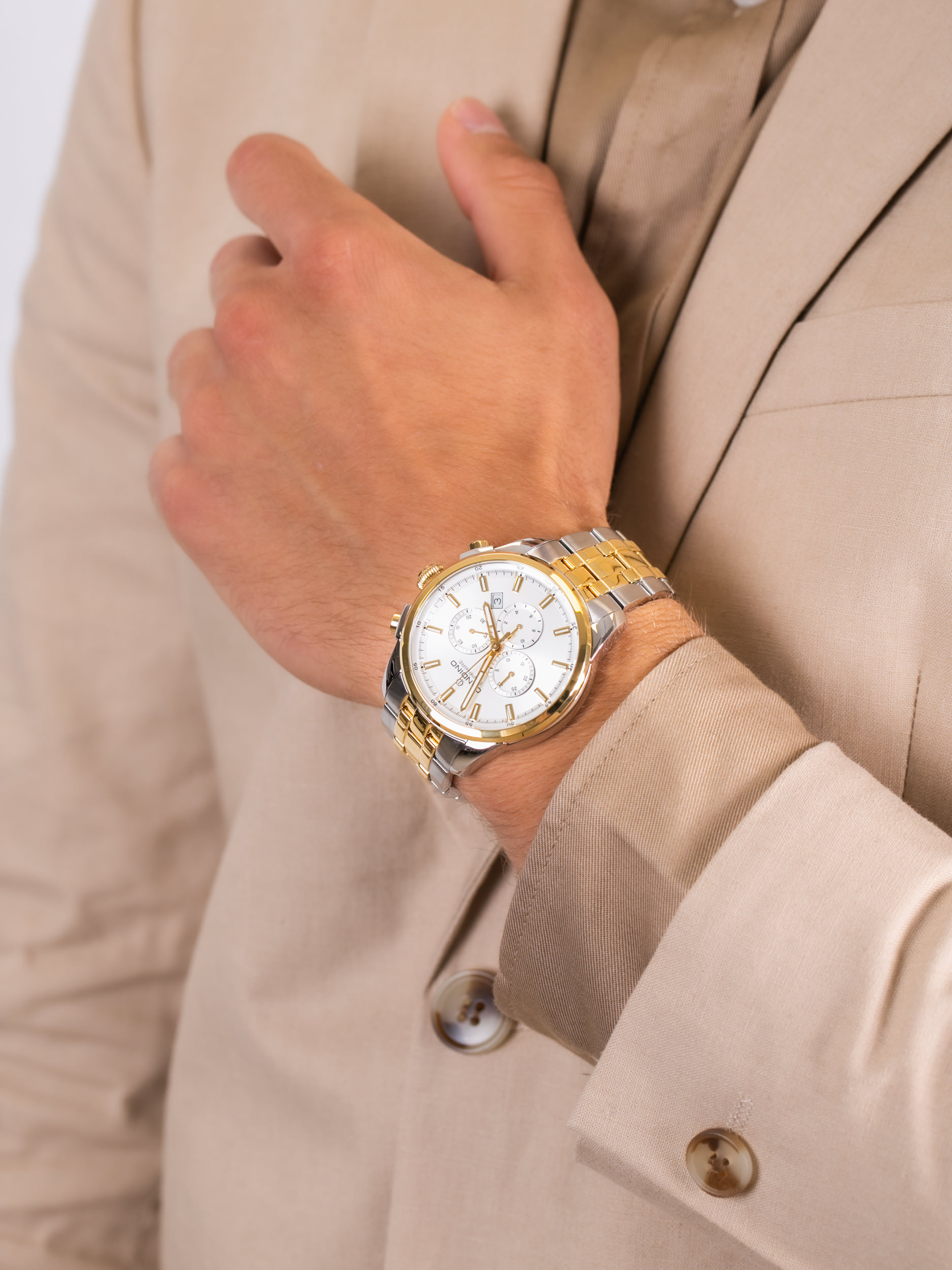 zegarek Candino C4699-1 męski z chronograf GENTS SPORT ELEGANCE - miniatura 3