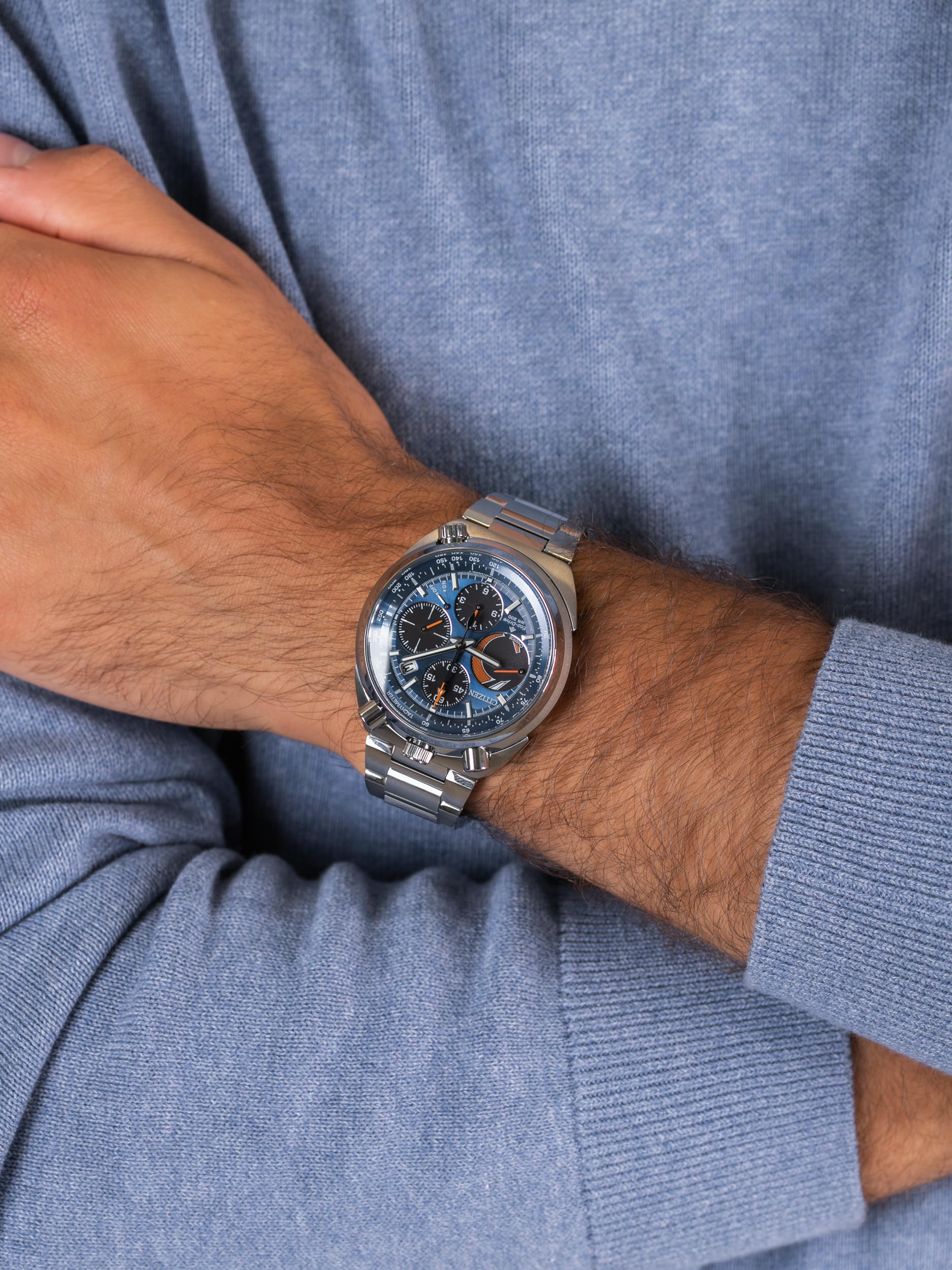 zegarek Citizen AV0070-57L PROMASTER TSUNO CHRONOGRAPH RACER męski z chronograf Promaster - miniatura 3