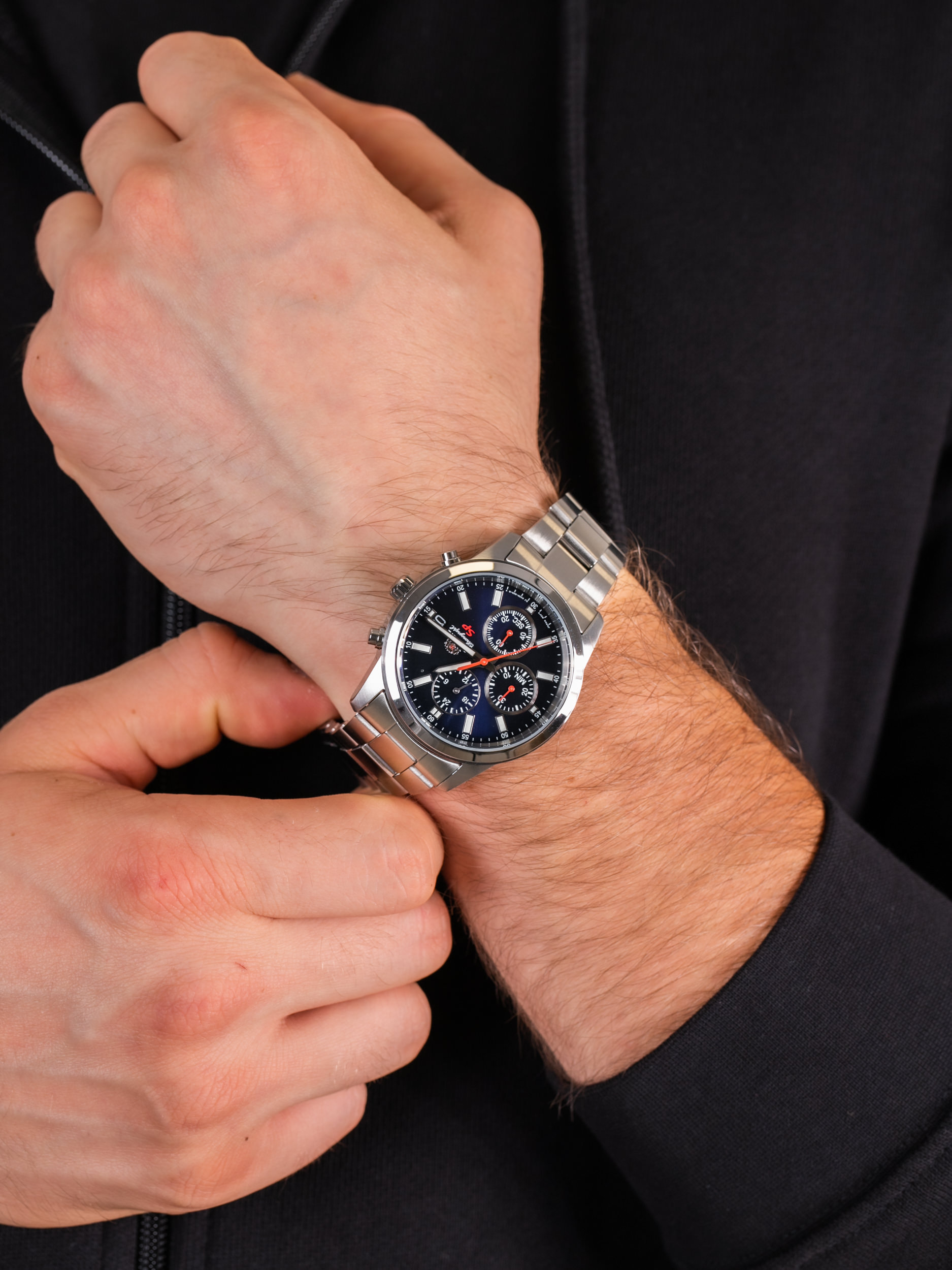 zegarek Orient FKU00002D0 męski z chronograf Sports - miniatura 3