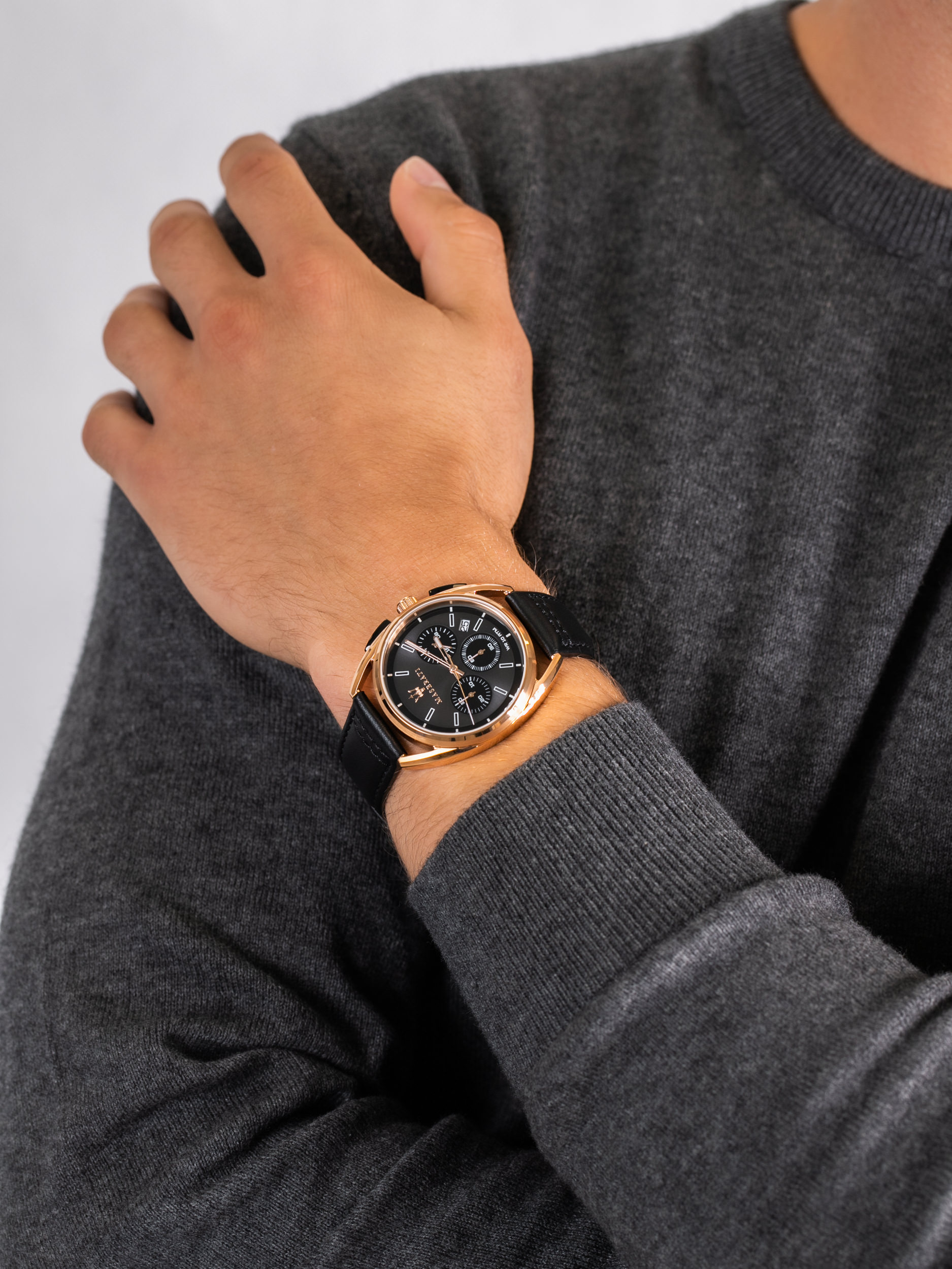 zegarek Maserati R8871632002 TRIMARANO męski z chronograf Trimarano - miniatura 3