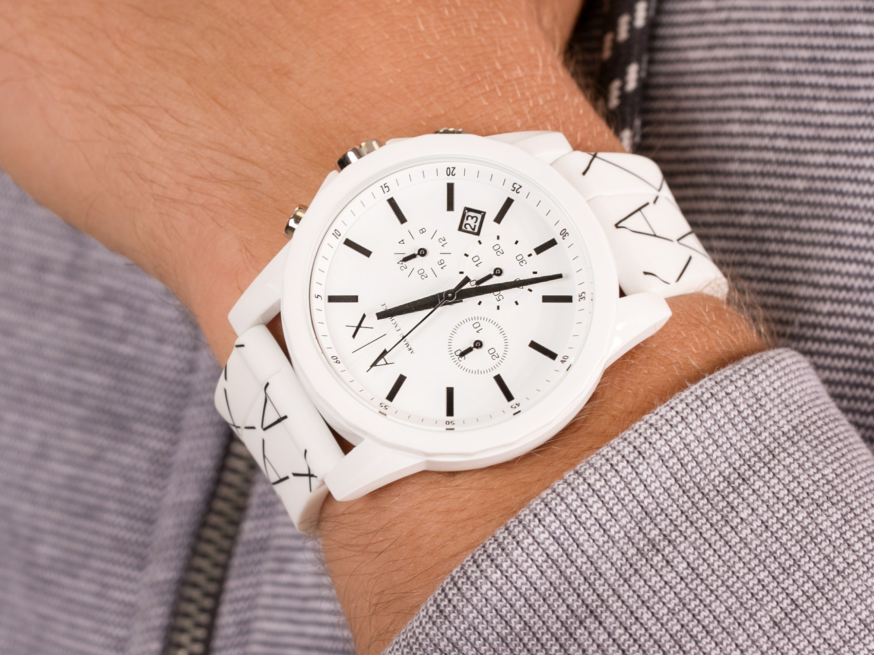 Armani Exchange AX1340 zegarek sportowy Fashion - miniatura 4
