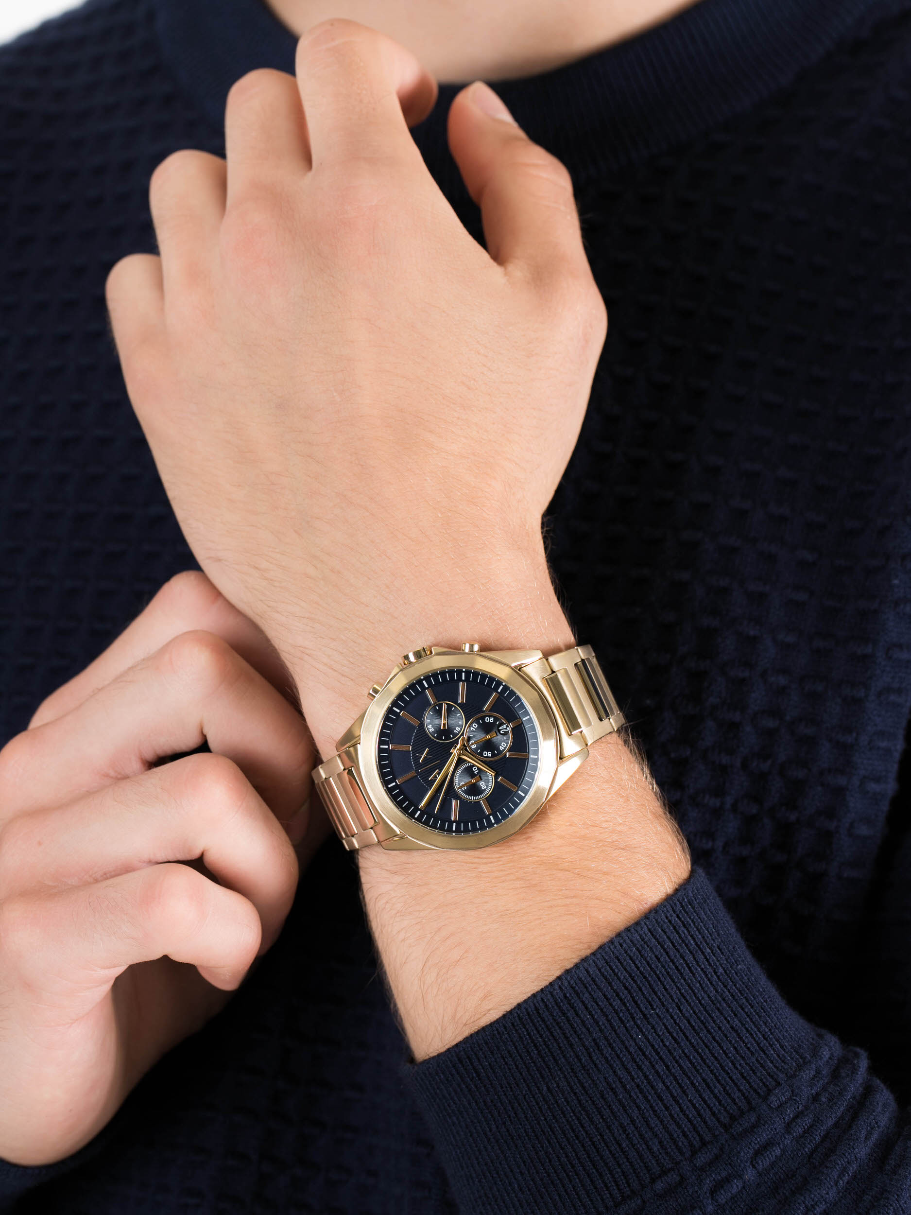 zegarek Armani Exchange AX7116 męski z chronograf Fashion - miniatura 3