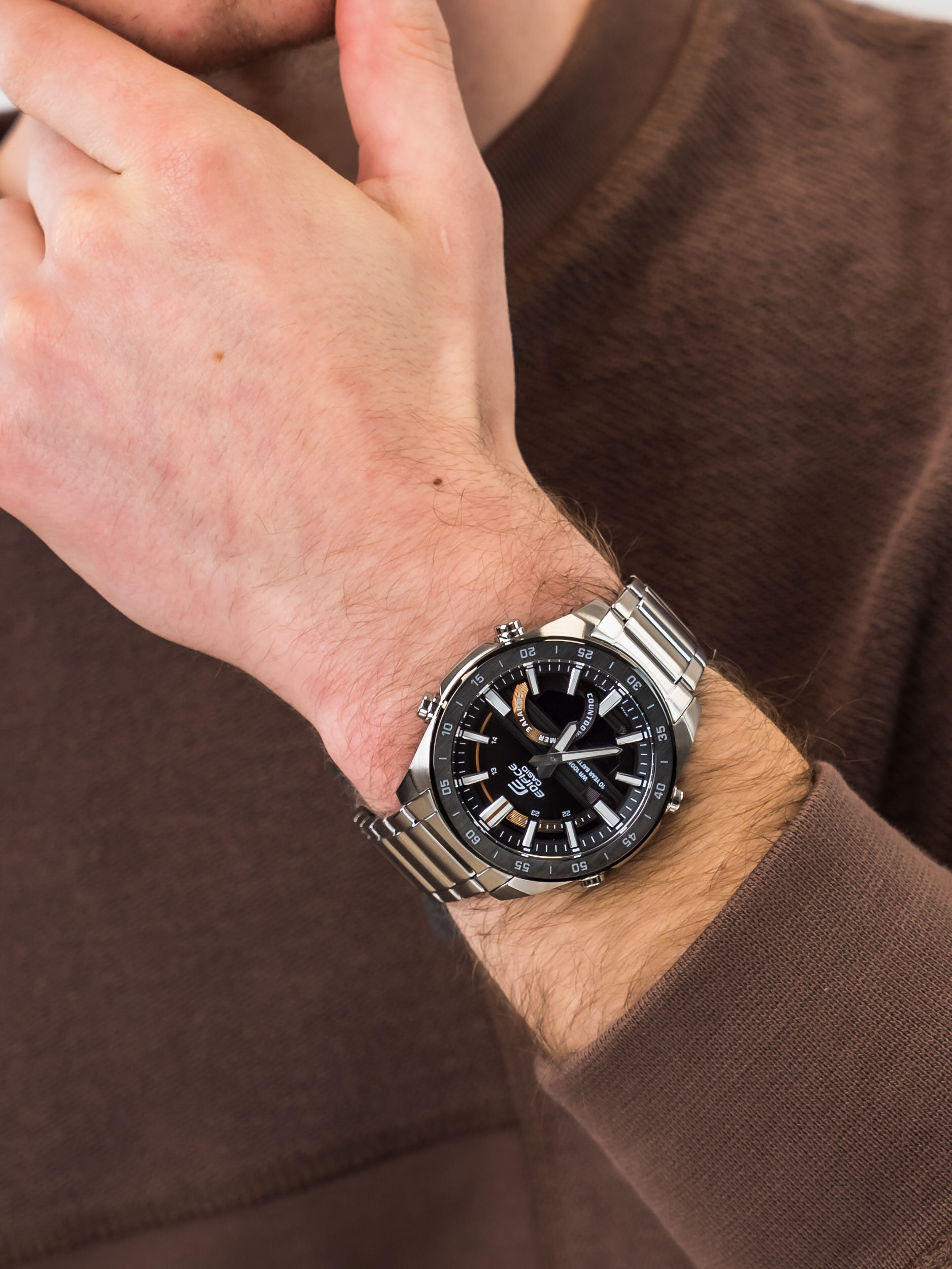 zegarek Edifice ERA-120DB-1BVEF męski z chronograf Edifice - miniatura 3