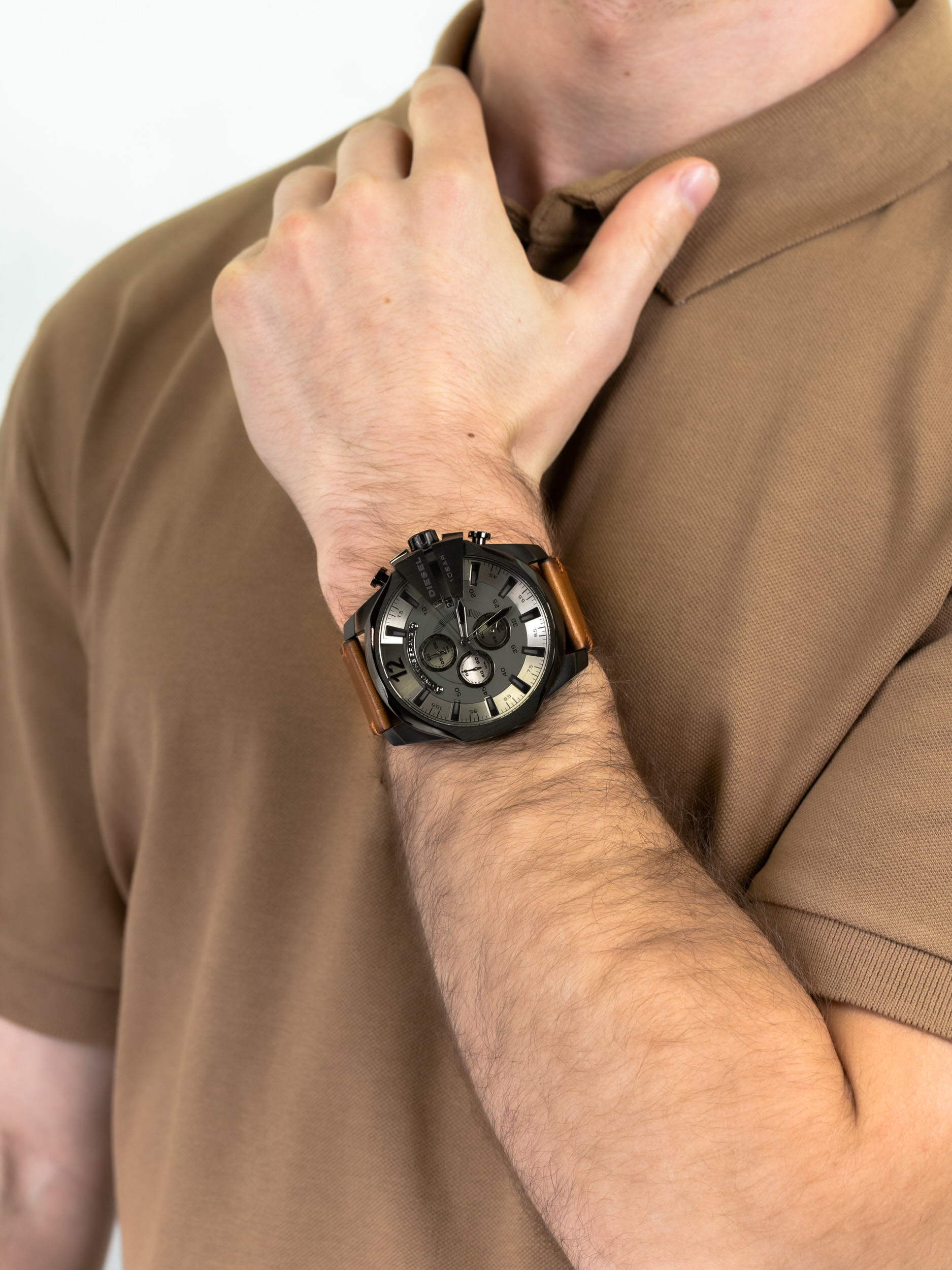 zegarek Diesel DZ4463 MEGA CHIEF męski z chronograf Chief - miniatura 3