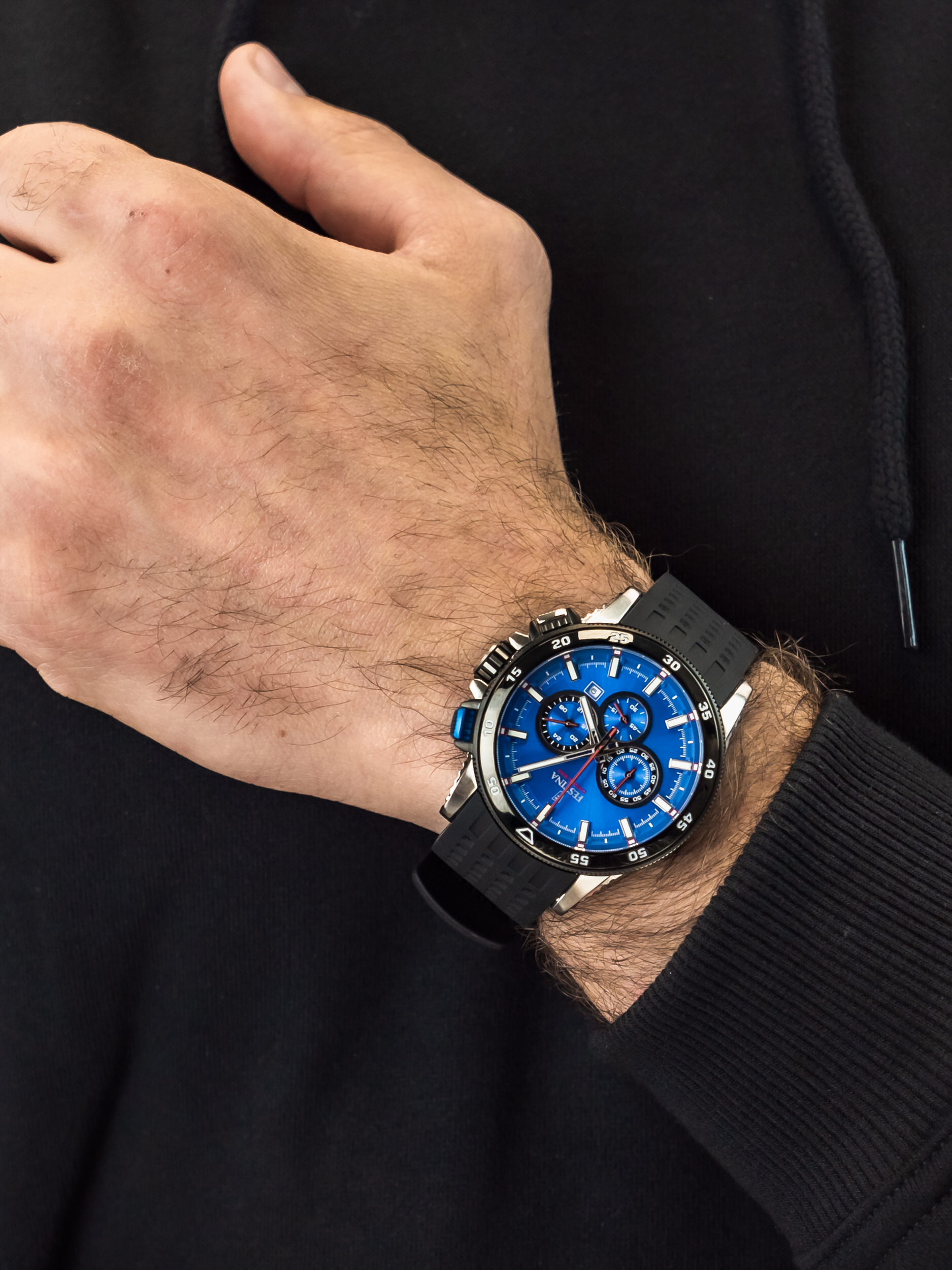 zegarek Festina F20353-2 męski z chronograf Chrono Bike - miniatura 3
