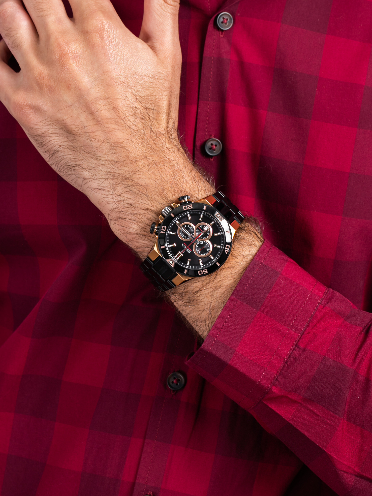 zegarek Festina F20451-1 męski z chronograf Chrono Bike - miniatura 3