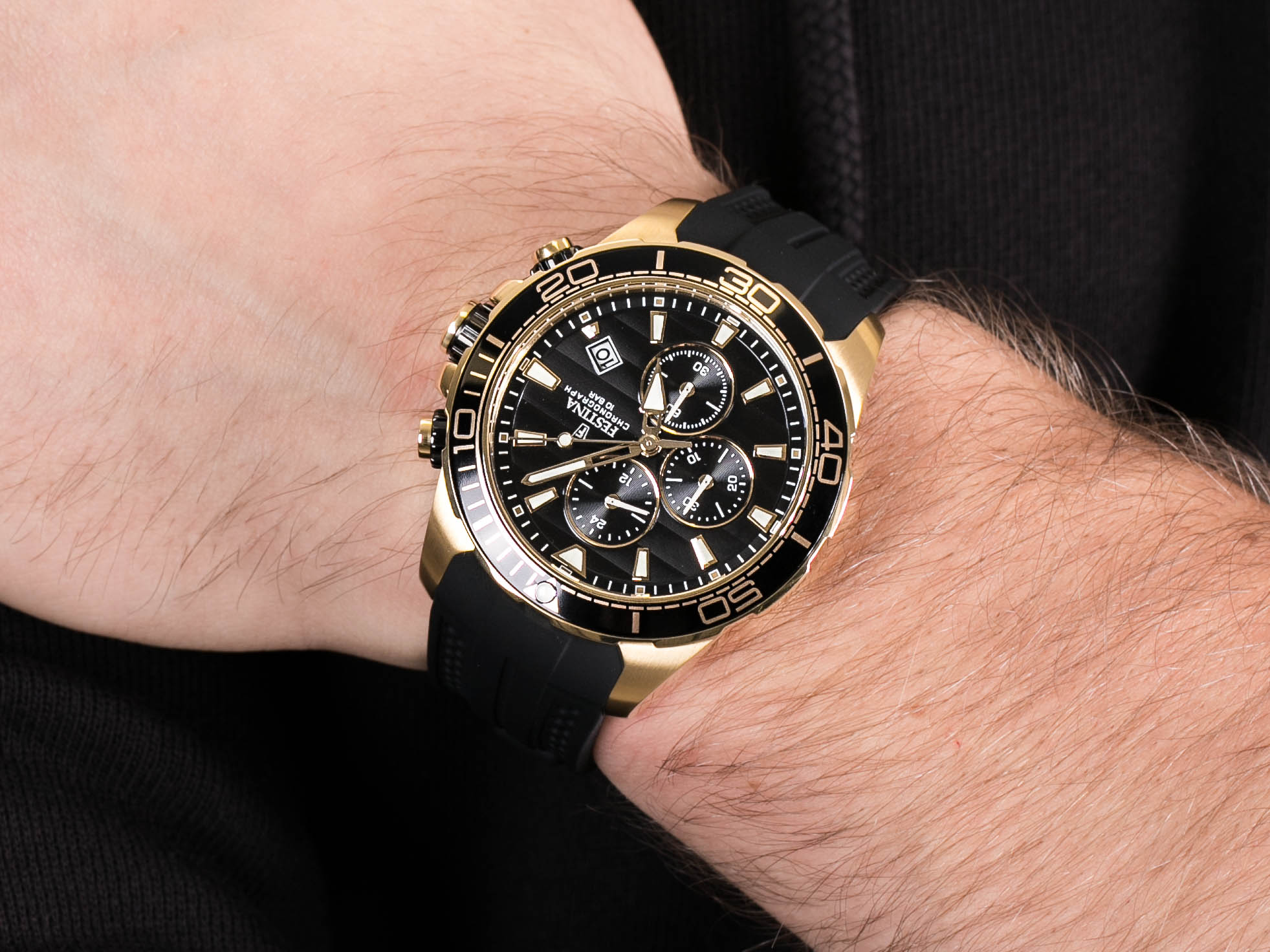Festina F20368-1 zegarek sportowy Chronograf - miniatura 4