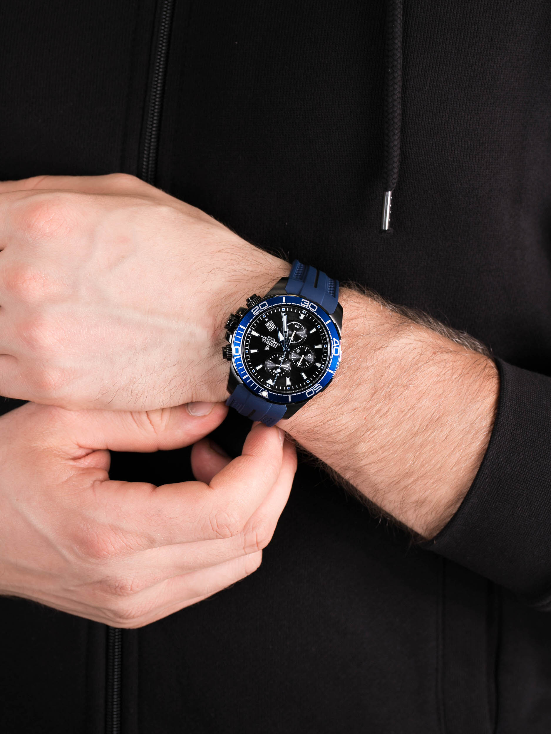 zegarek Festina F20369-2 The Originals Chronograph męski z chronograf Chronograf - miniatura 3