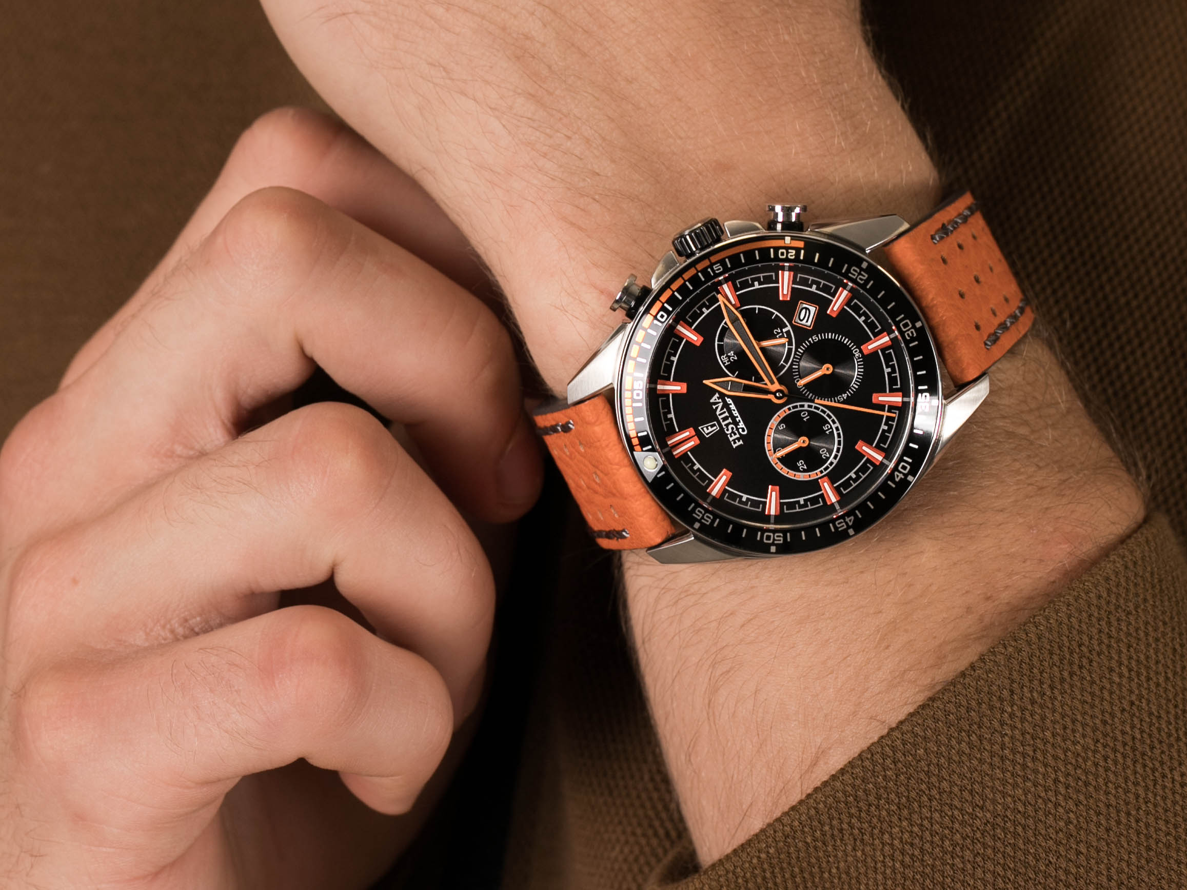Festina F20377-4 Chrono Sport zegarek sportowy Chronograf - miniatura 4
