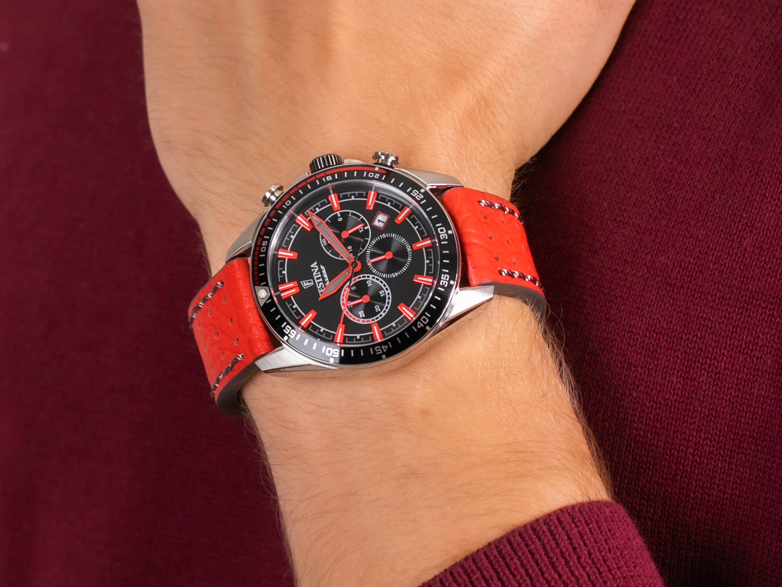Festina F20377-5 Chrono Sport zegarek sportowy Chronograf - miniatura 4