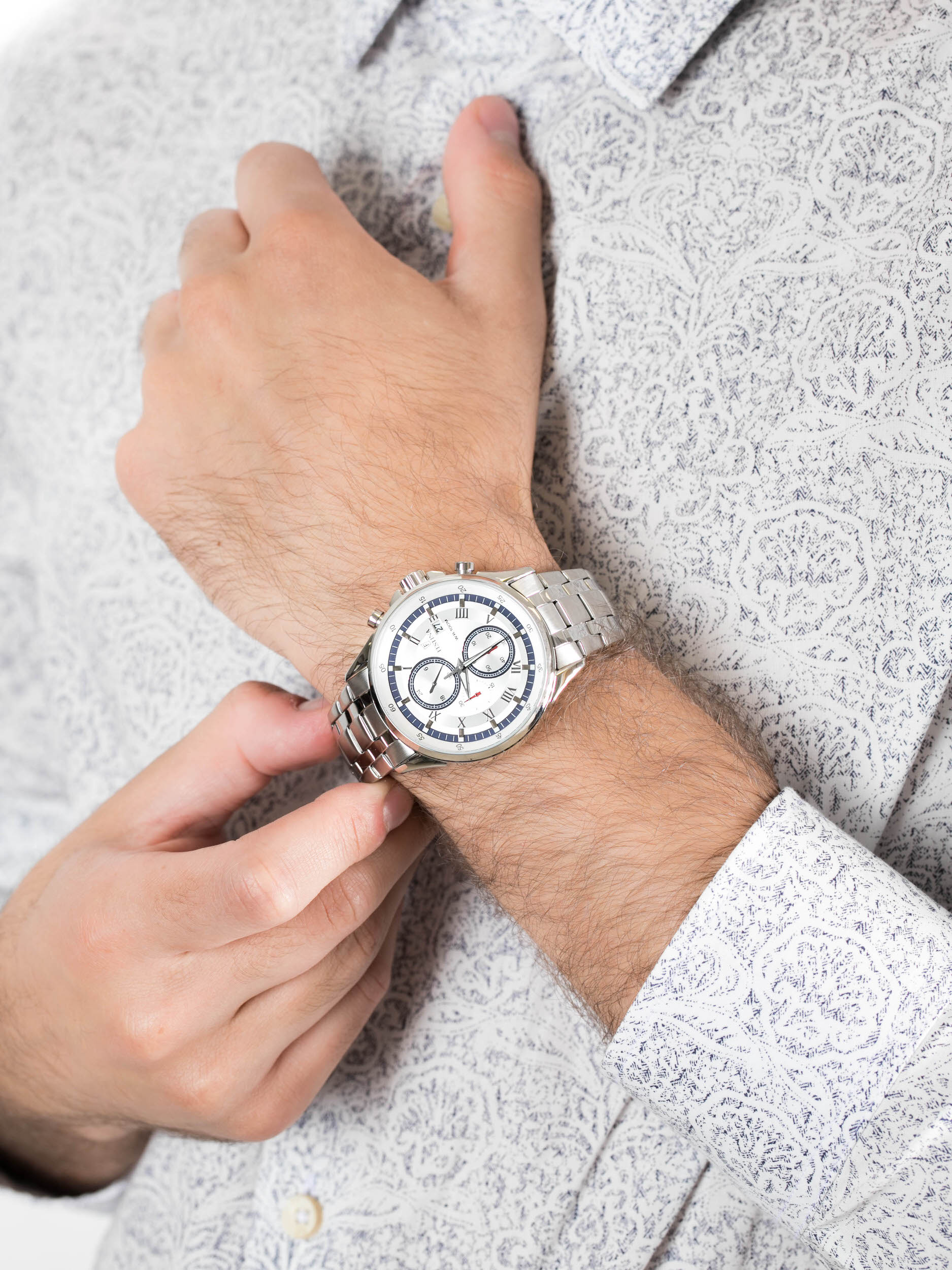 zegarek Festina F6853-1 męski z chronograf Chronograf - miniatura 3