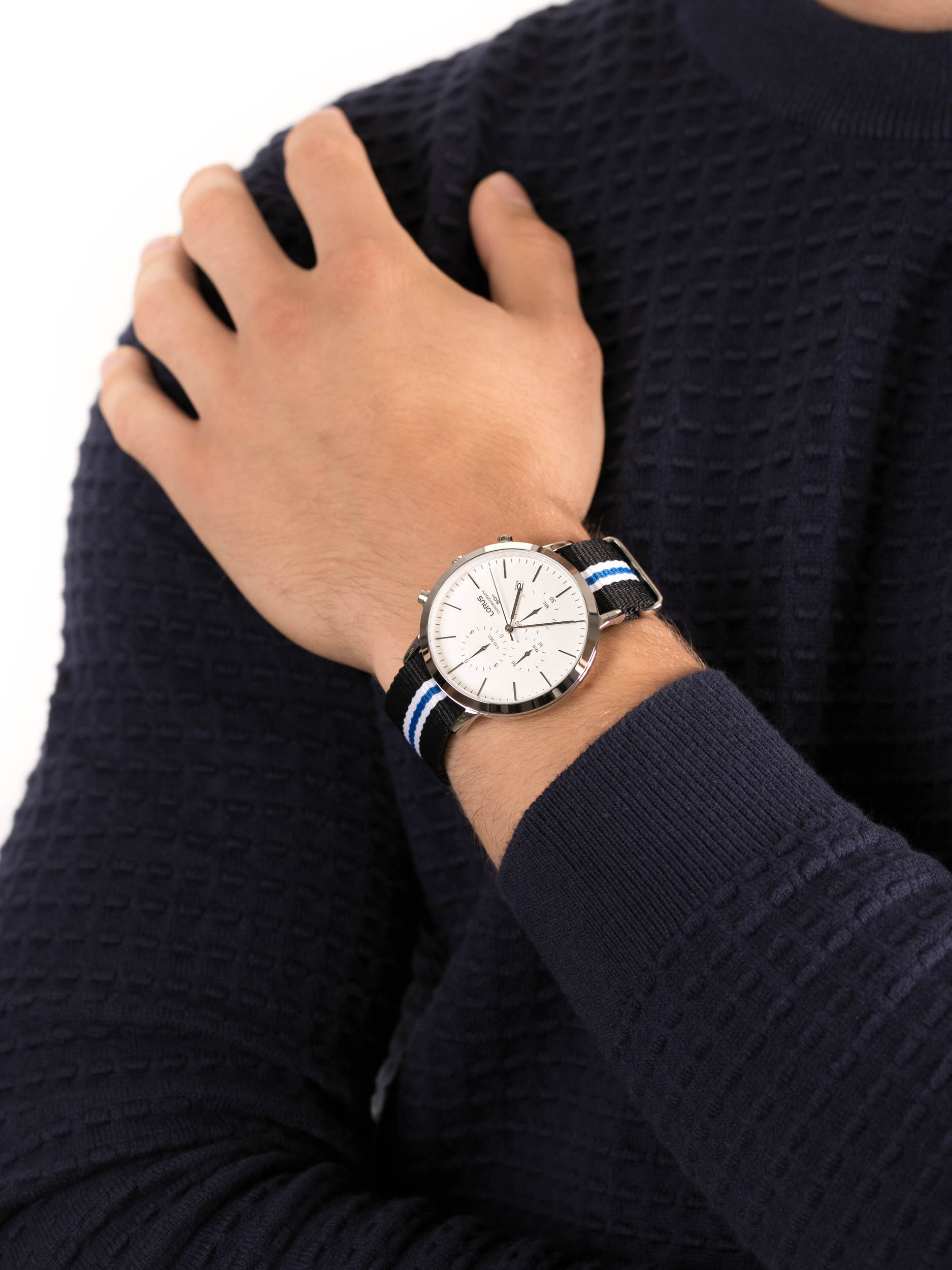 zegarek Lorus RM377DX9 męski z chronograf Klasyczne