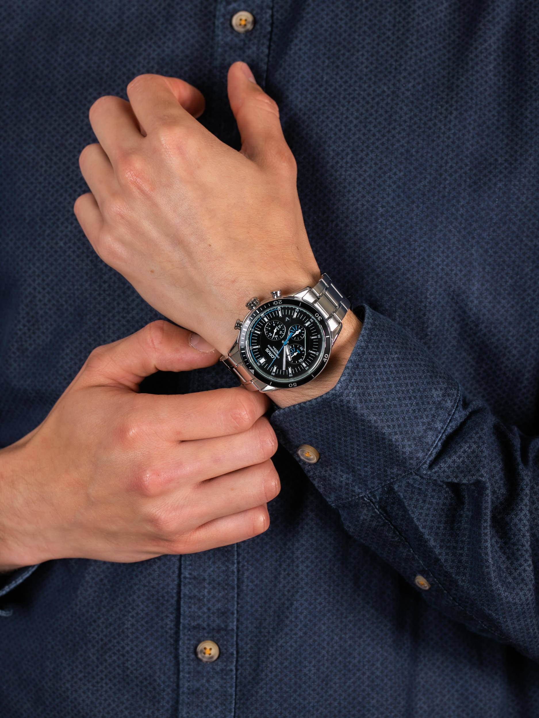 zegarek Lorus RT301HX9 męski z chronograf Sportowe - miniatura 3