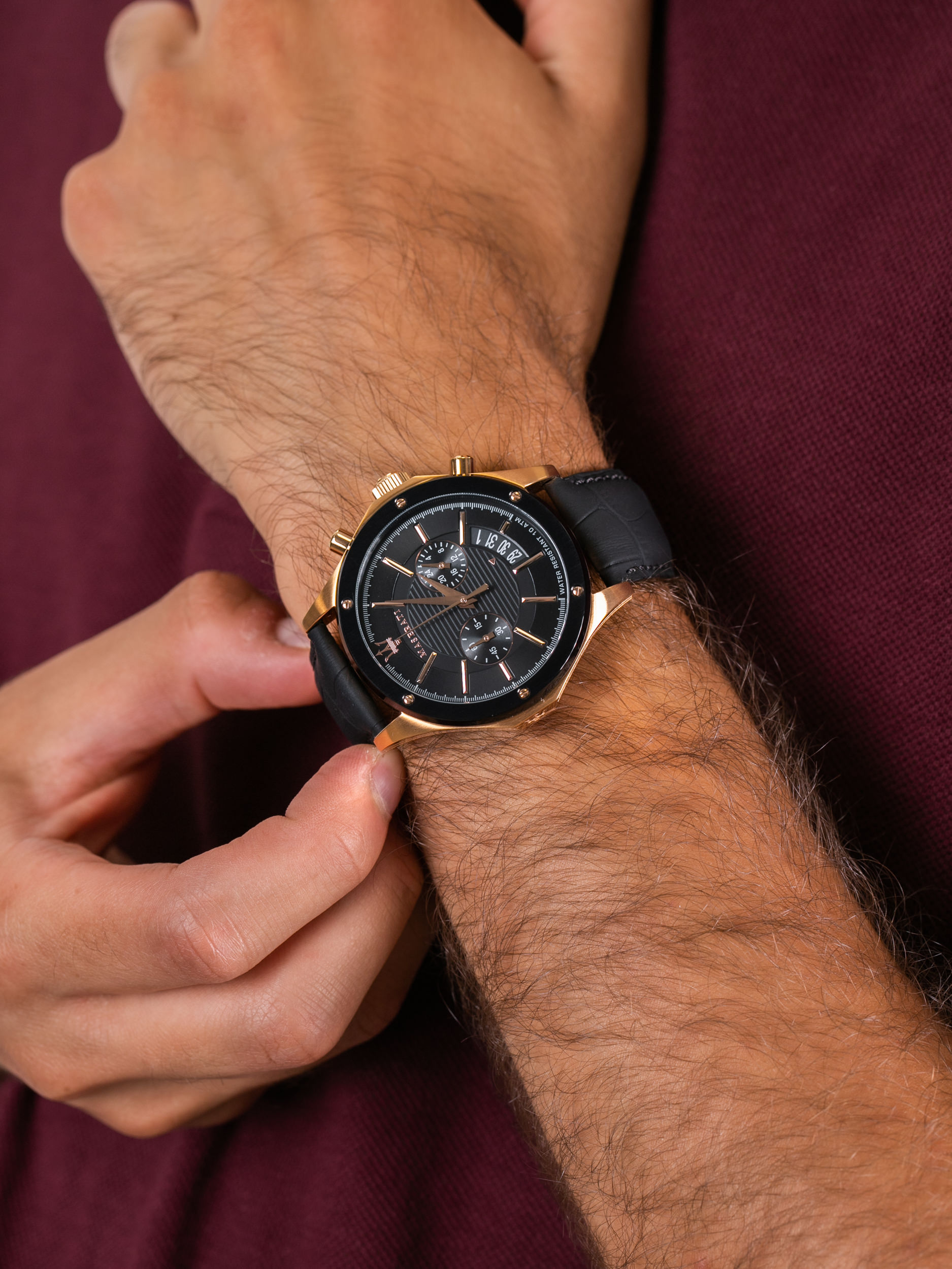 zegarek Maserati R8871627001 CIRCUITO męski z chronograf Circuito - miniatura 3