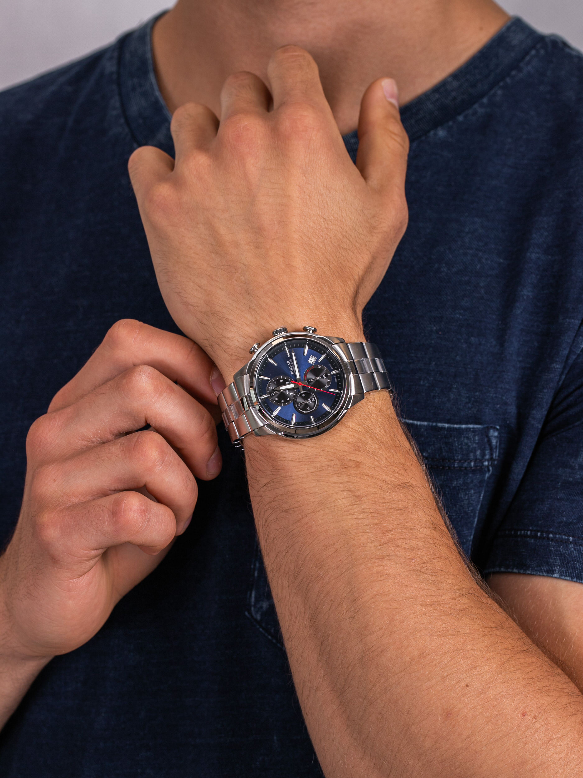 zegarek Pulsar PM3115X1 męski z chronograf Sport - miniatura 3