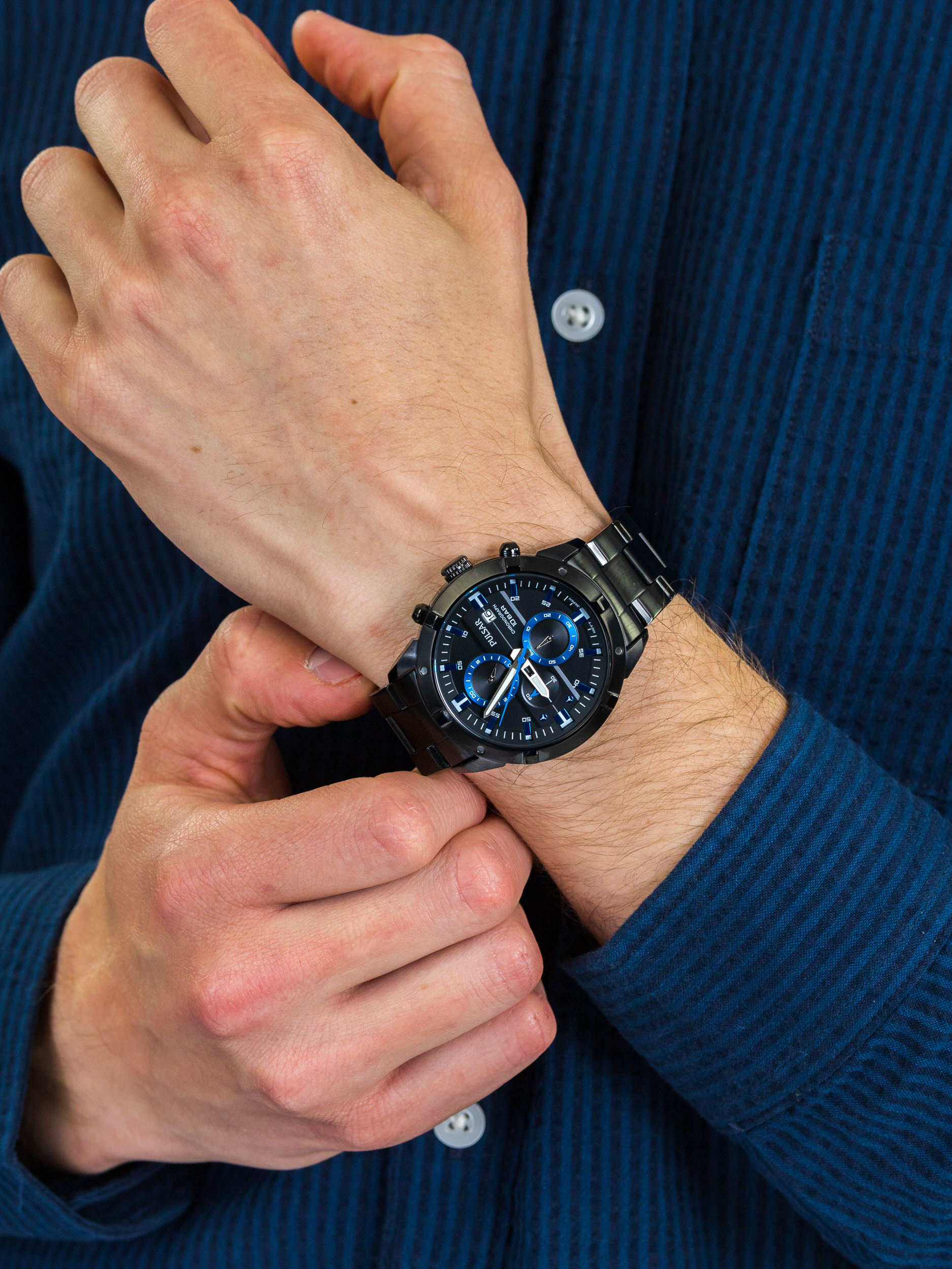 zegarek Pulsar PM3173X1 męski z chronograf Sport - miniatura 3