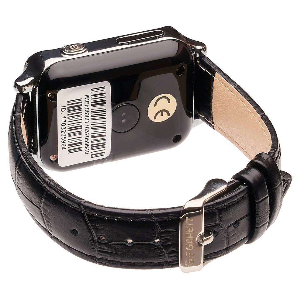 zegarek Garett 5903246281965 Smartwatch Garett GPS Classic Czarny męski z gps Męskie - miniatura 3