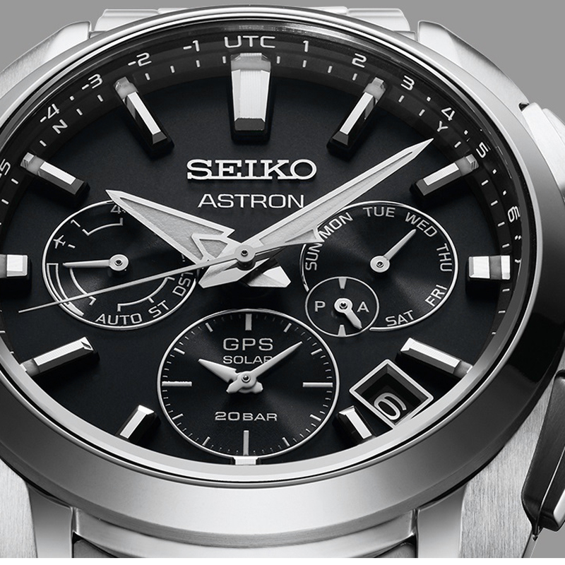 zegarek Seiko SSH067J1 Astron GPS Solar męski z gps Astron - miniatura 3