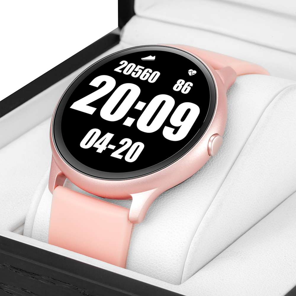 Rubicon RNCE61RIBX05AX zegarek różowy sportowy Smartwatch pasek - miniatura 5