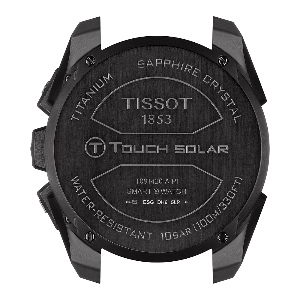 zegarek Tissot T091.420.46.051.04 T-TOUCH EXPERT SOLAR BLACK SWISS EDITION męski z kompas T-TOUCH EXPERT SOLAR - miniatura 3
