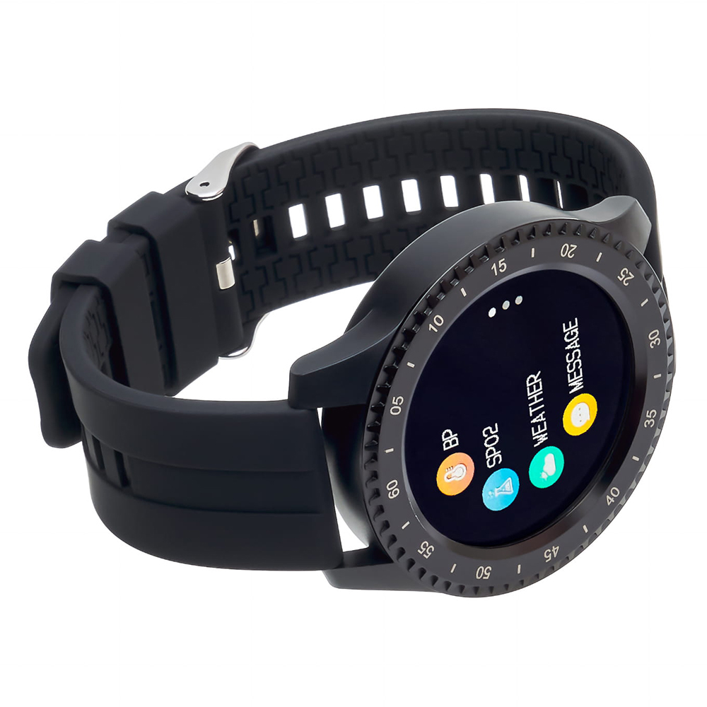 zegarek Garett 5903246289350 Smartwatch Garett Sport 12 RT Czarny męski z krokomierz Męskie - miniatura 6