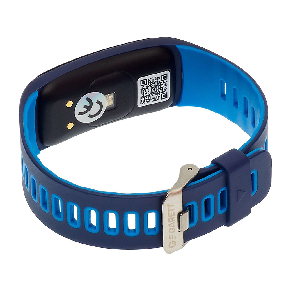 zegarek Garett 5906395193998 Smartband Opaska Sportowa Garett Fit 15 Niebieski męski z krokomierz Smartbandy - Opaski sportowe - miniatura 3