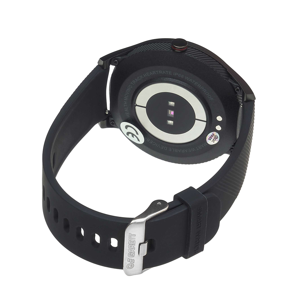 zegarek Garett 5903246286991 Smartwatch Garett Men 3S RT czarny męski z krokomierz Męskie