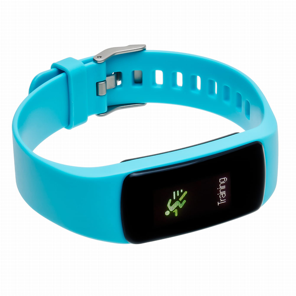 zegarek Garett 5903246289237 Smartband Opaska Sportowa Garett Fit 16 Błękitny męski z krokomierz Smartbandy - Opaski sportowe - miniatura 3