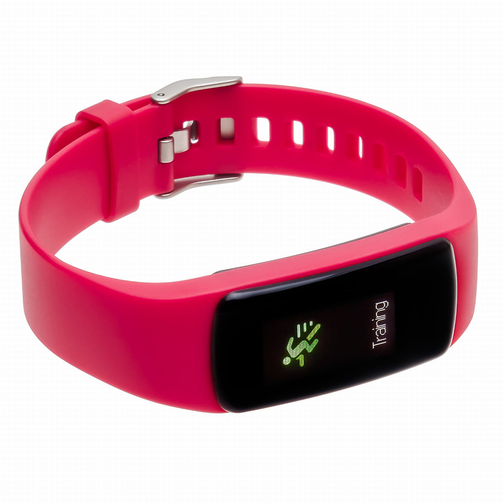 zegarek Garett 5903246289251 Smartband Opaska Sportowa Garett Fit 16 Czerwony męski z krokomierz Smartbandy - Opaski sportowe - miniatura 3