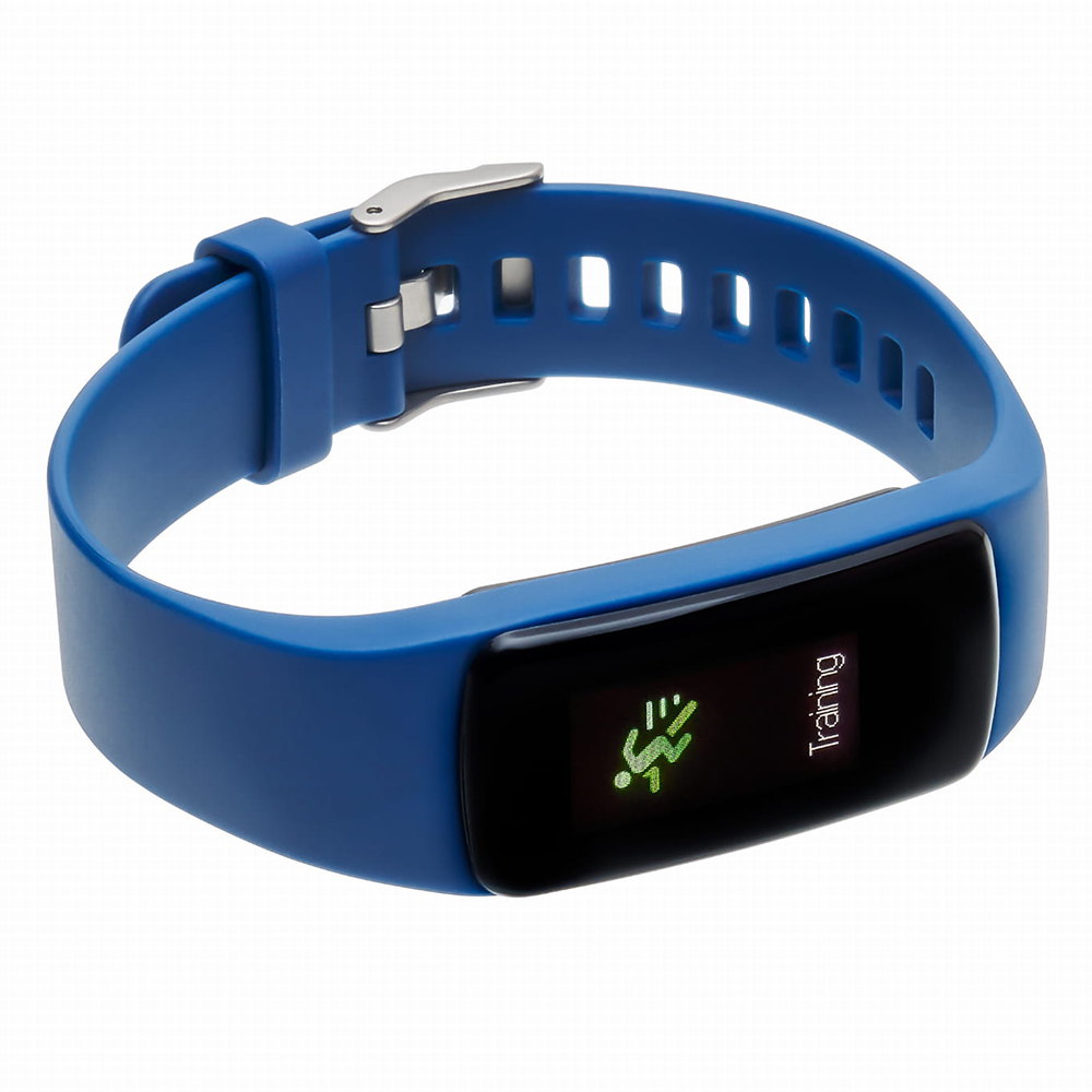 zegarek Garett 5903246289275 Smartband Opaska Sportowa Garett Fit 16 Niebieski męski z krokomierz Smartbandy - Opaski sportowe - miniatura 3