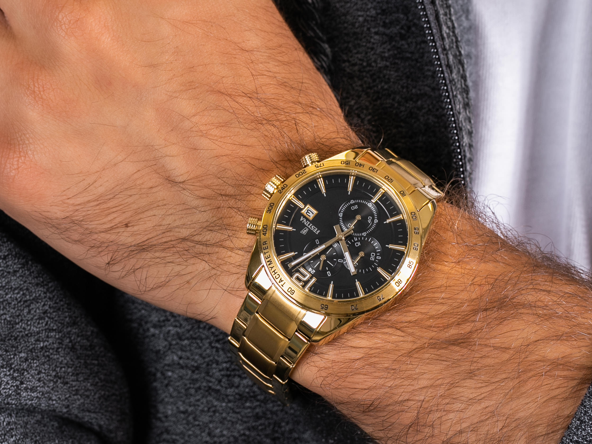Festina F20266-3 Prestige Chronograph zegarek klasyczny Chronograf - miniatura 4